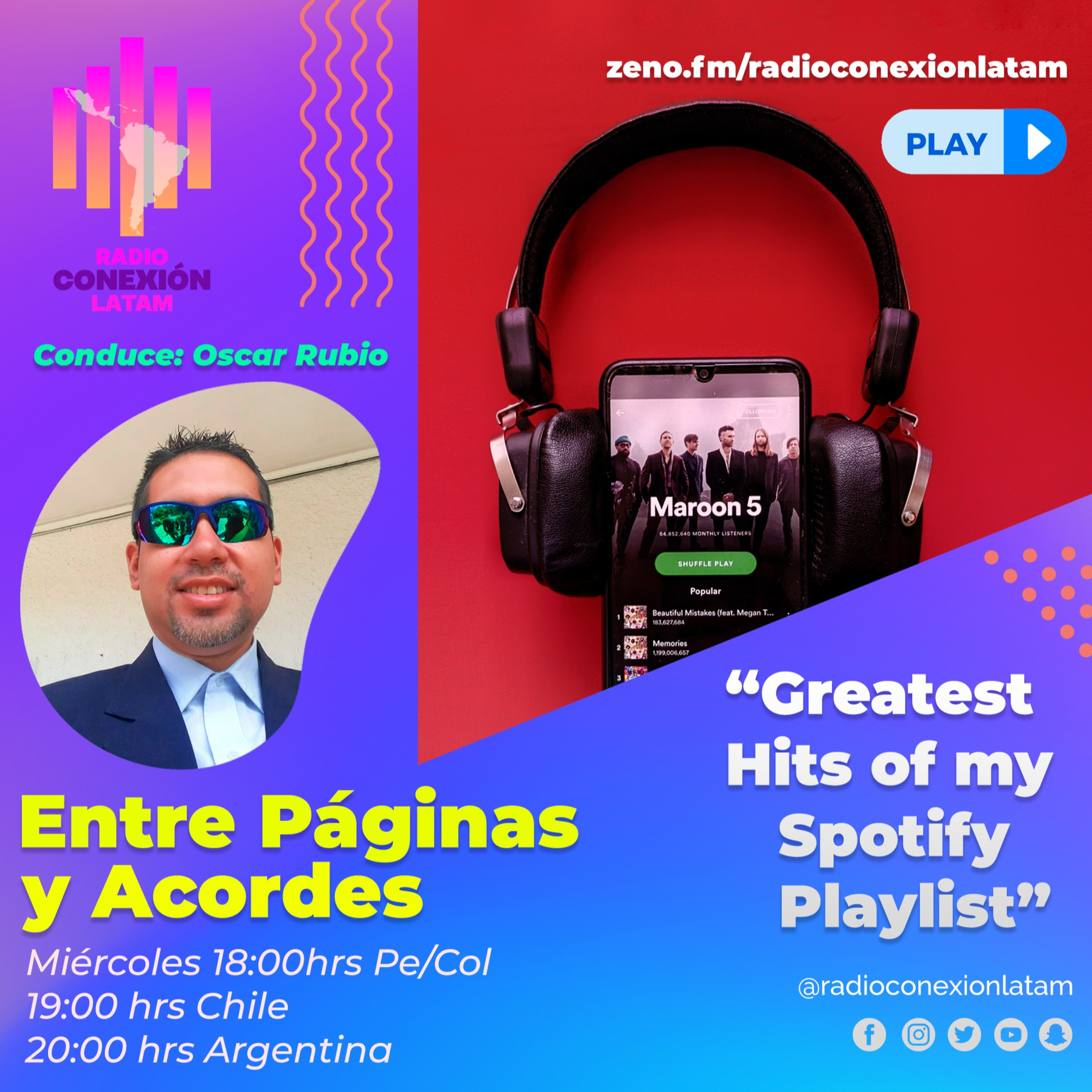 ENTRE PÁGINAS Y ACORDES: GREATEST HITS OF MY SPOTIFY PLAYLIST  episode artwork