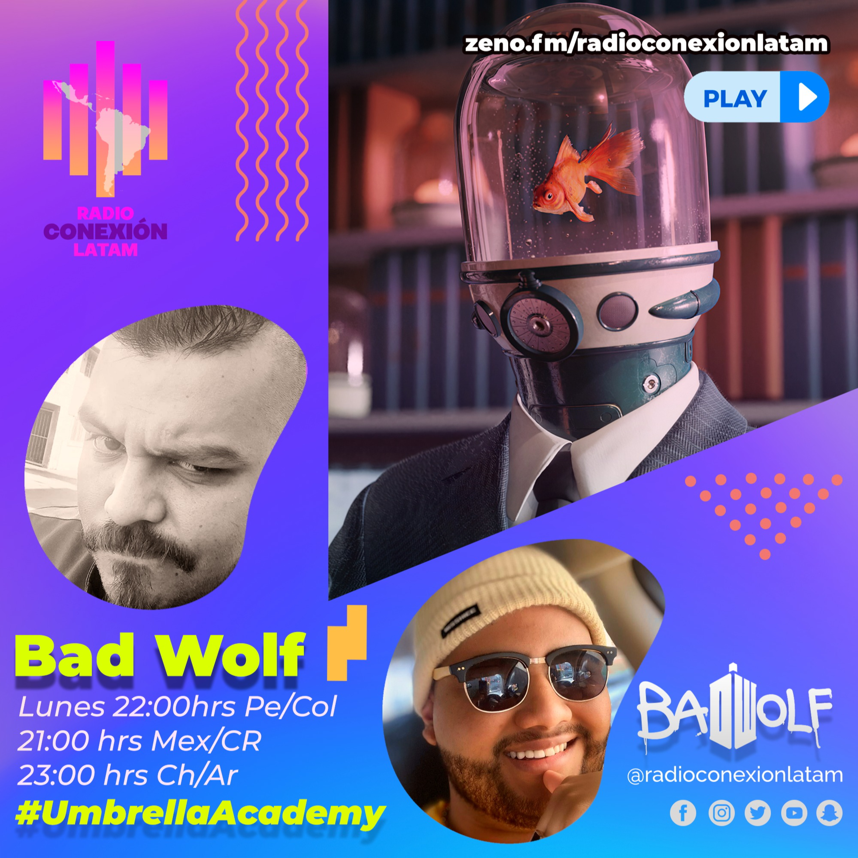 BAD WOLF: "UMBRELLA ACADEMY" episode artwork