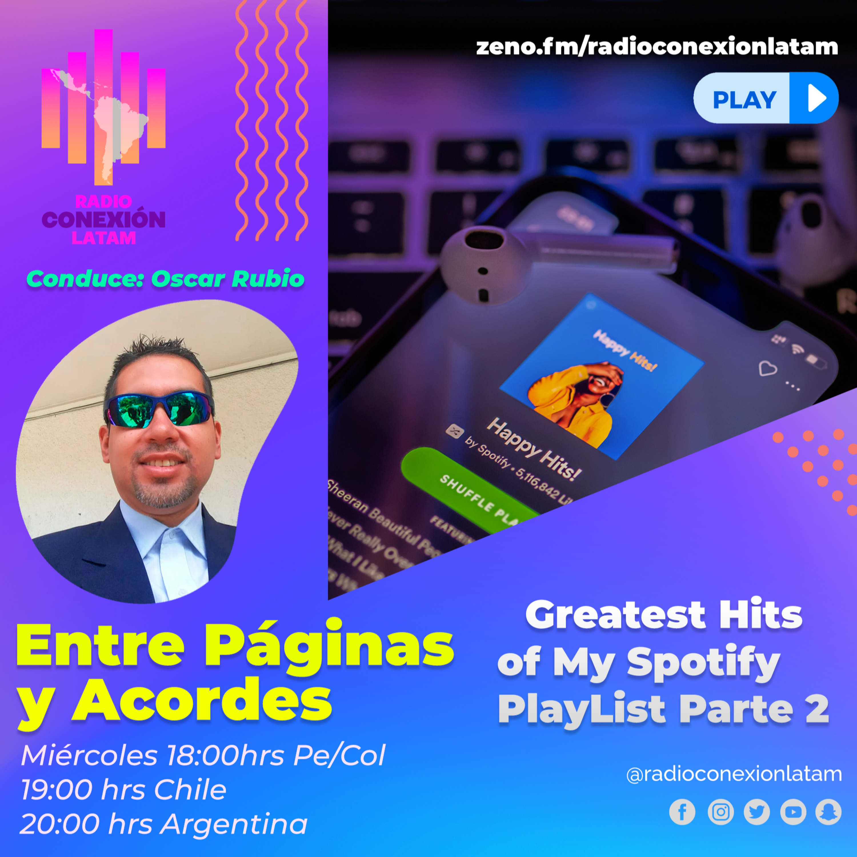 ENTRE PÁGINAS Y ACORDES: GREATEST HITS OF SPOTIFY PARTE 2 episode artwork