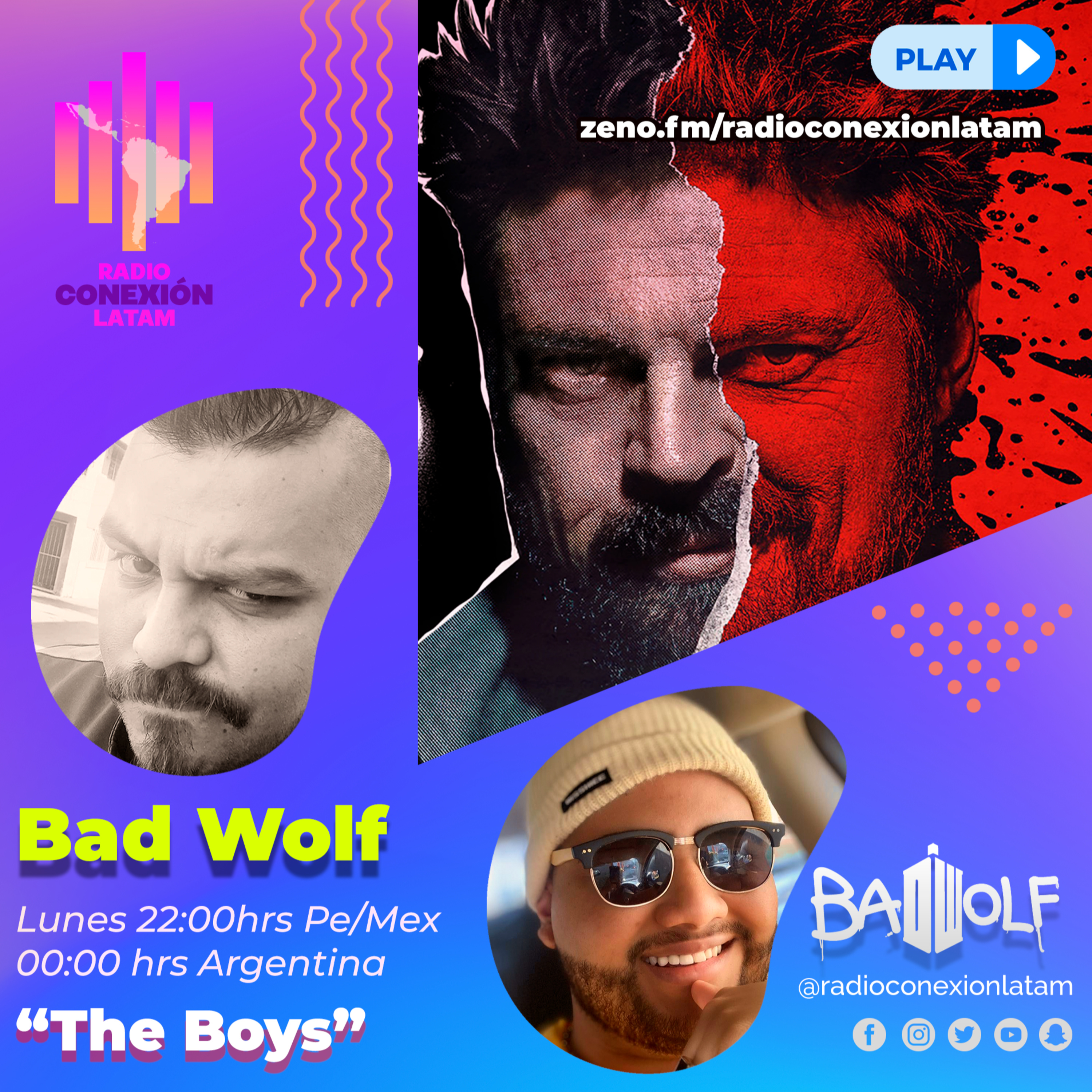 BAD WOLF: "THE BOYS" episode artwork