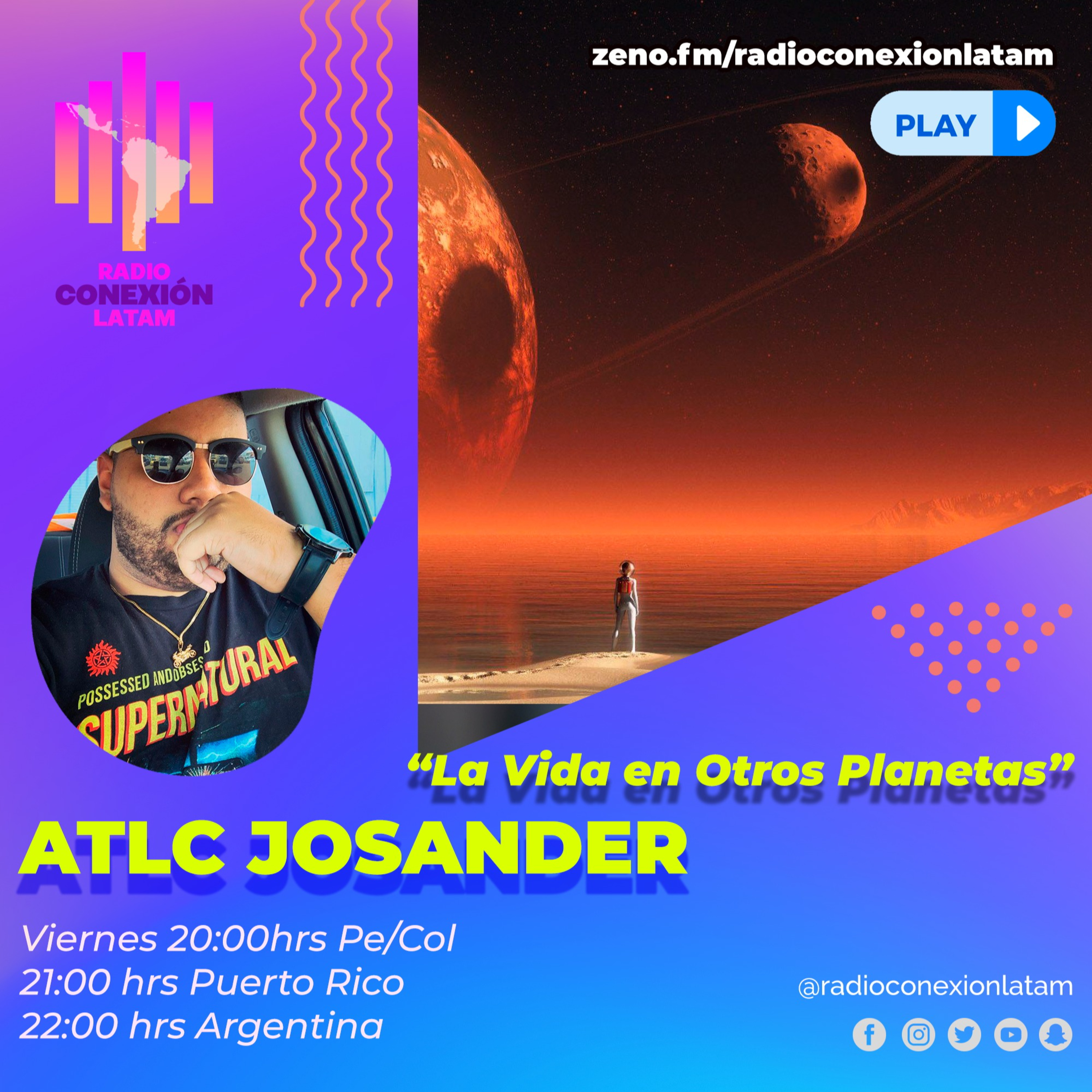 ASÍ TE LO CUENTA JOSANDER: "LA VIDA EN OTROS PLANETAS" episode artwork