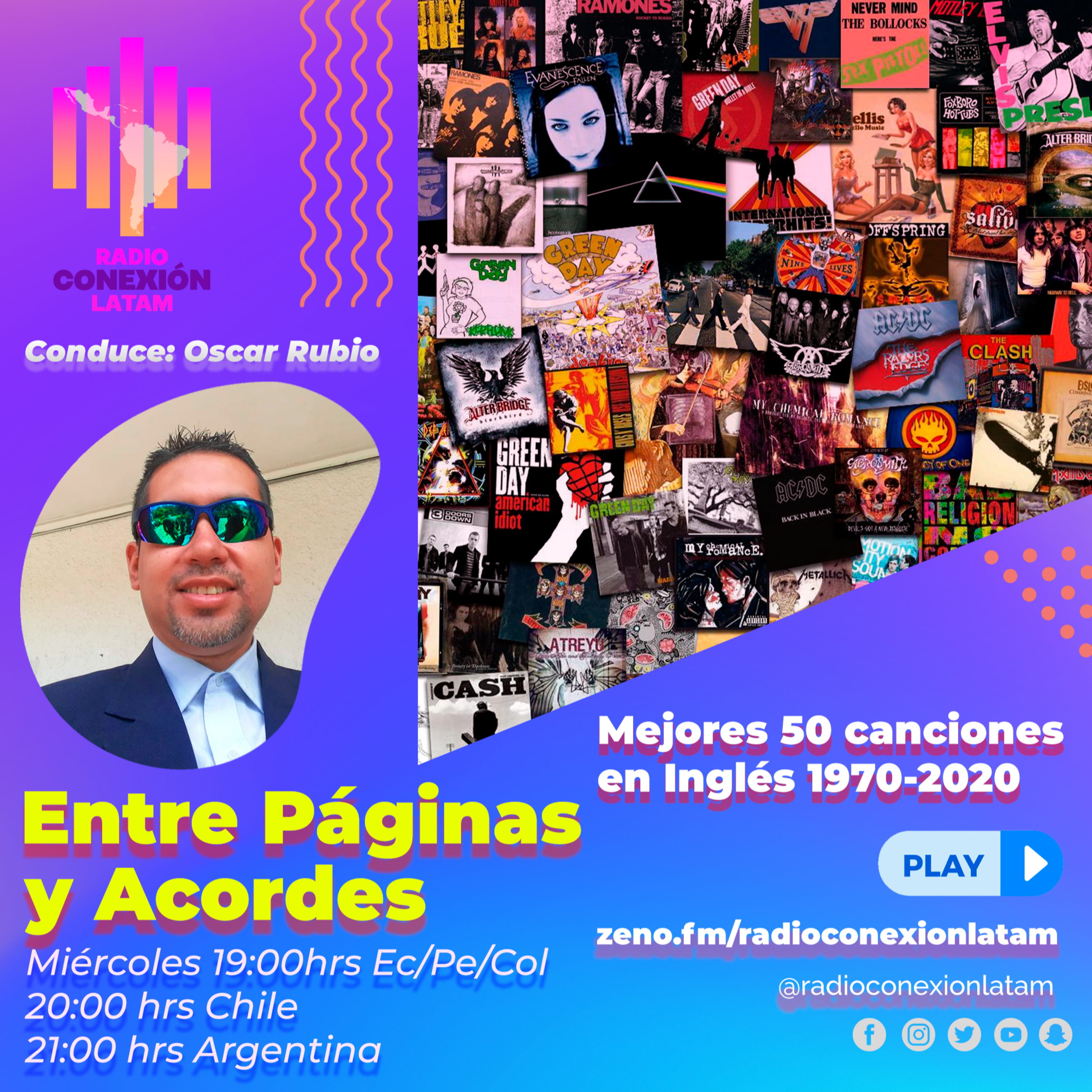 ENTRE PÁGINAS Y ACORDES: !LAS MEJORES 50 CANCIONES EN INGLÉS! episode artwork