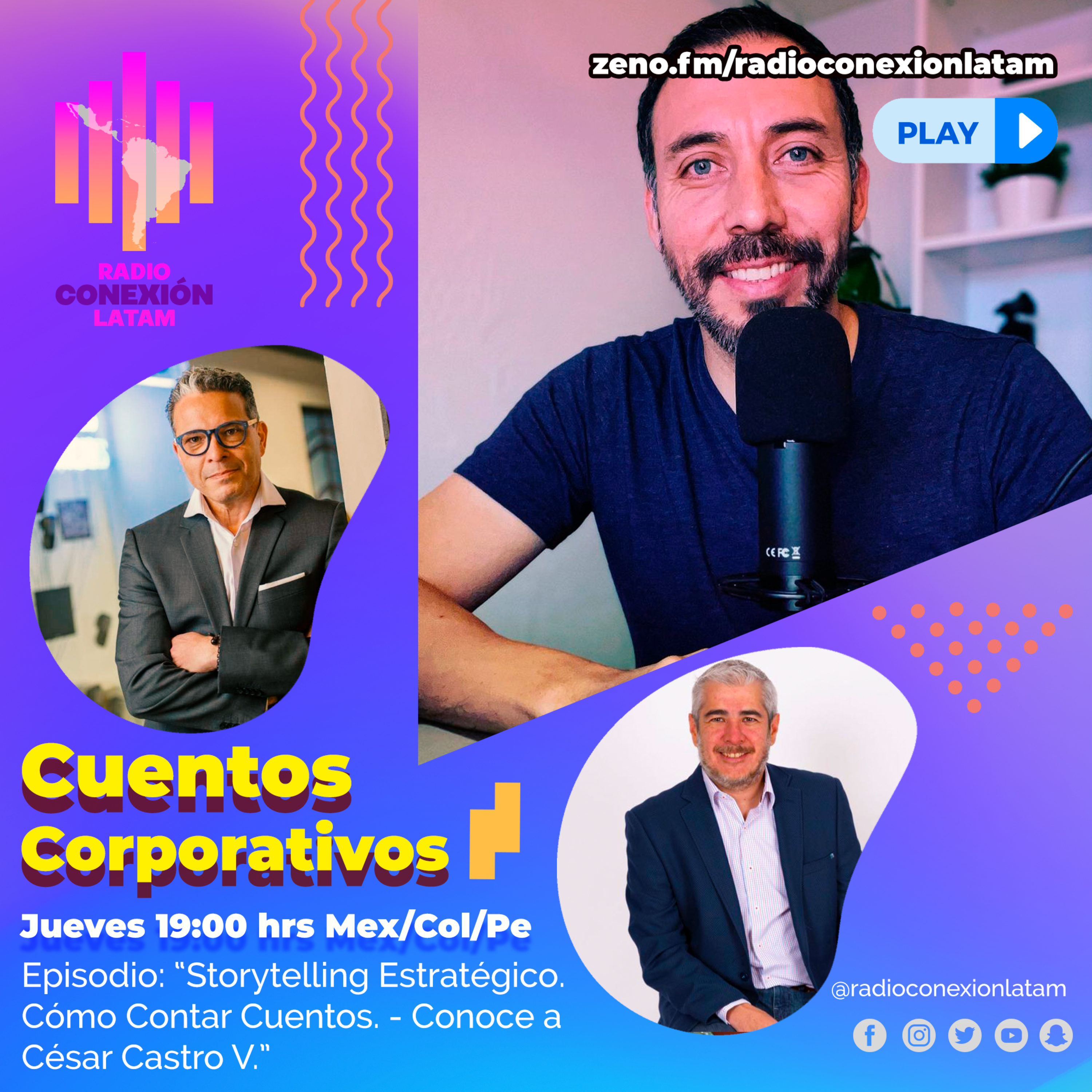 CUENTOS CORPORATIVOS: STORYTELLING ESTRATÉGICO. CONOCE A CÉSAR CASTRO V episode artwork