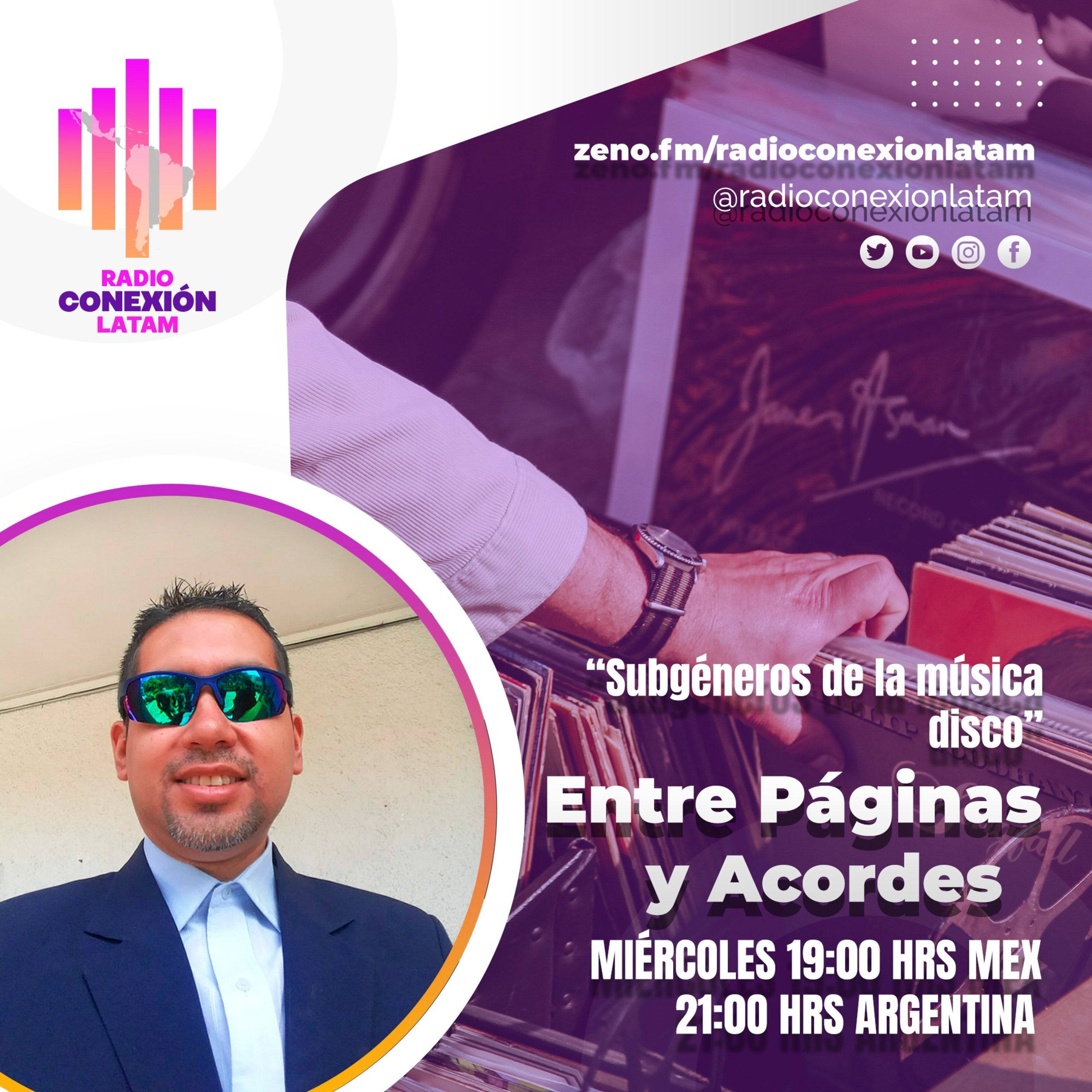 ENTRE PÁGINAS Y ACORDES: "SUBGÉNEROS DE LA MÚSICA DISCO" episode artwork