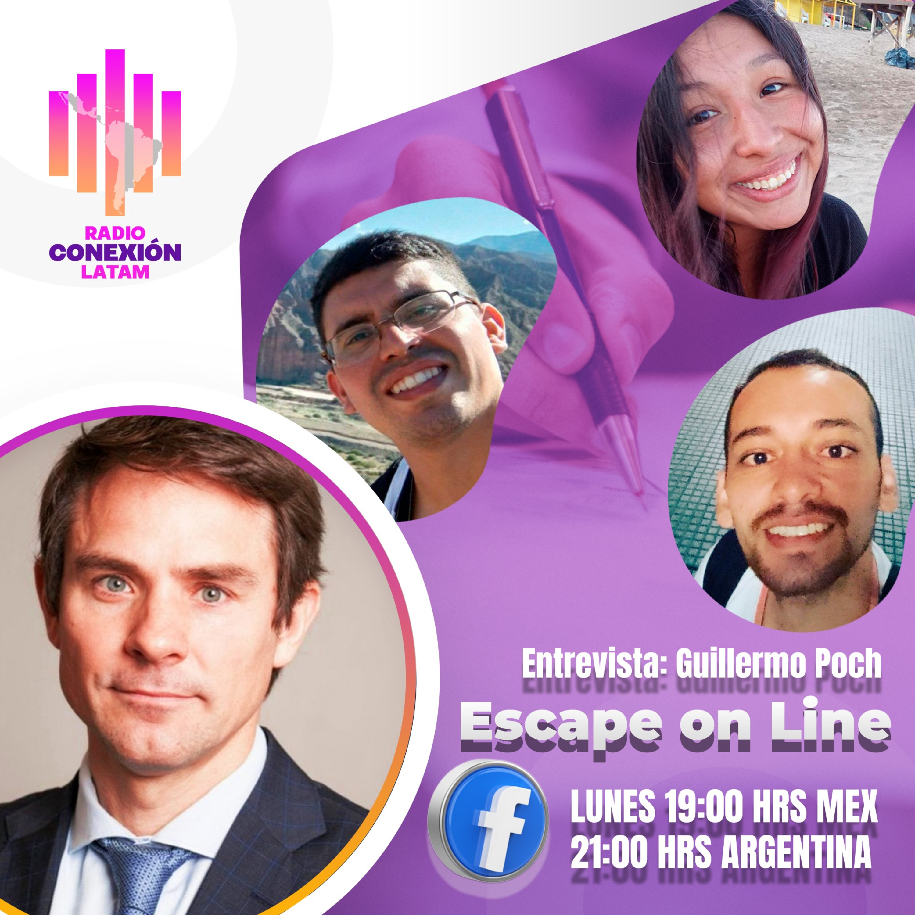 ESCAPE ON LINE: GUILLERMO POCH episode artwork