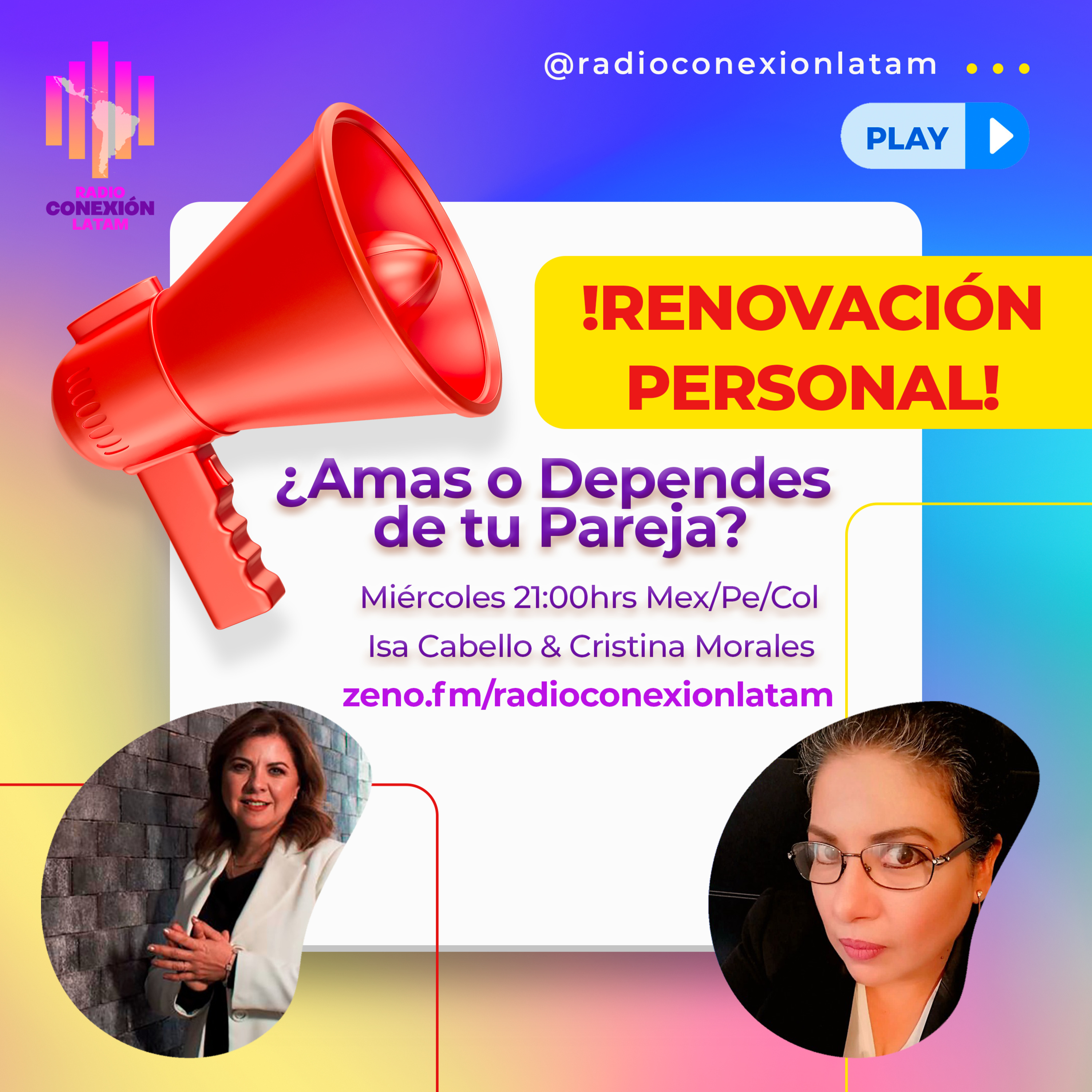 RENOVACIÓN PERSONAL 2nd Season: ¿AMAS O DEPENDES DE TU PAREJA? episode artwork