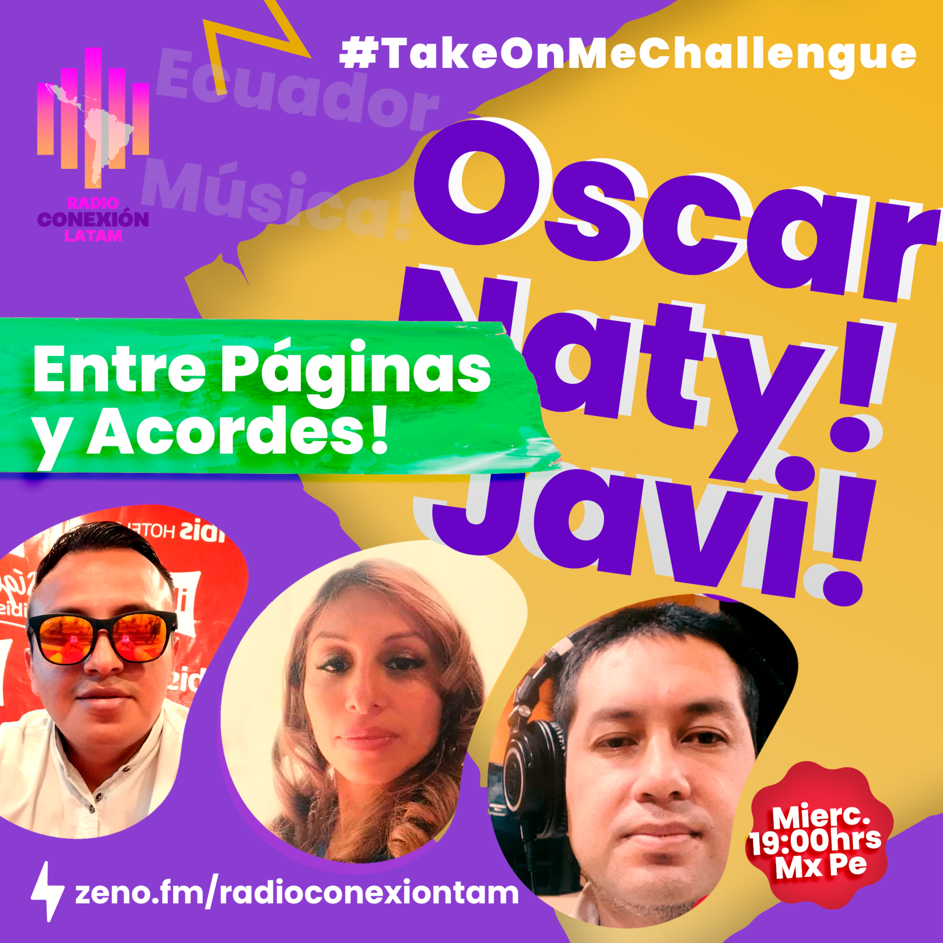 ENTRE PÁGINAS Y ACORDES: TAKE ON ME CHALLENGE! episode artwork
