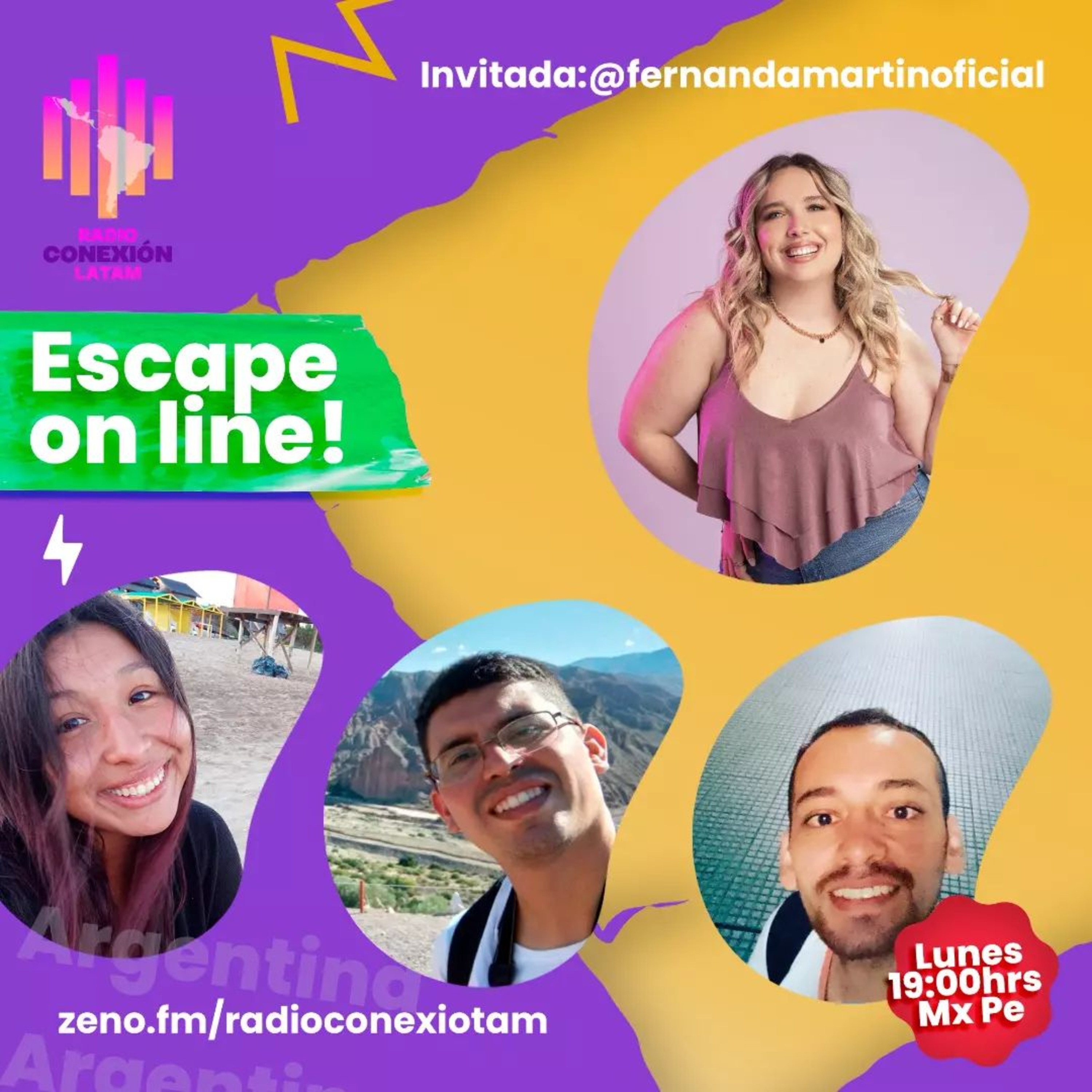 ESCAPE ON LINE: BODY POSITIVE; ENTREVISTA A FERNANDA MARTIN episode artwork