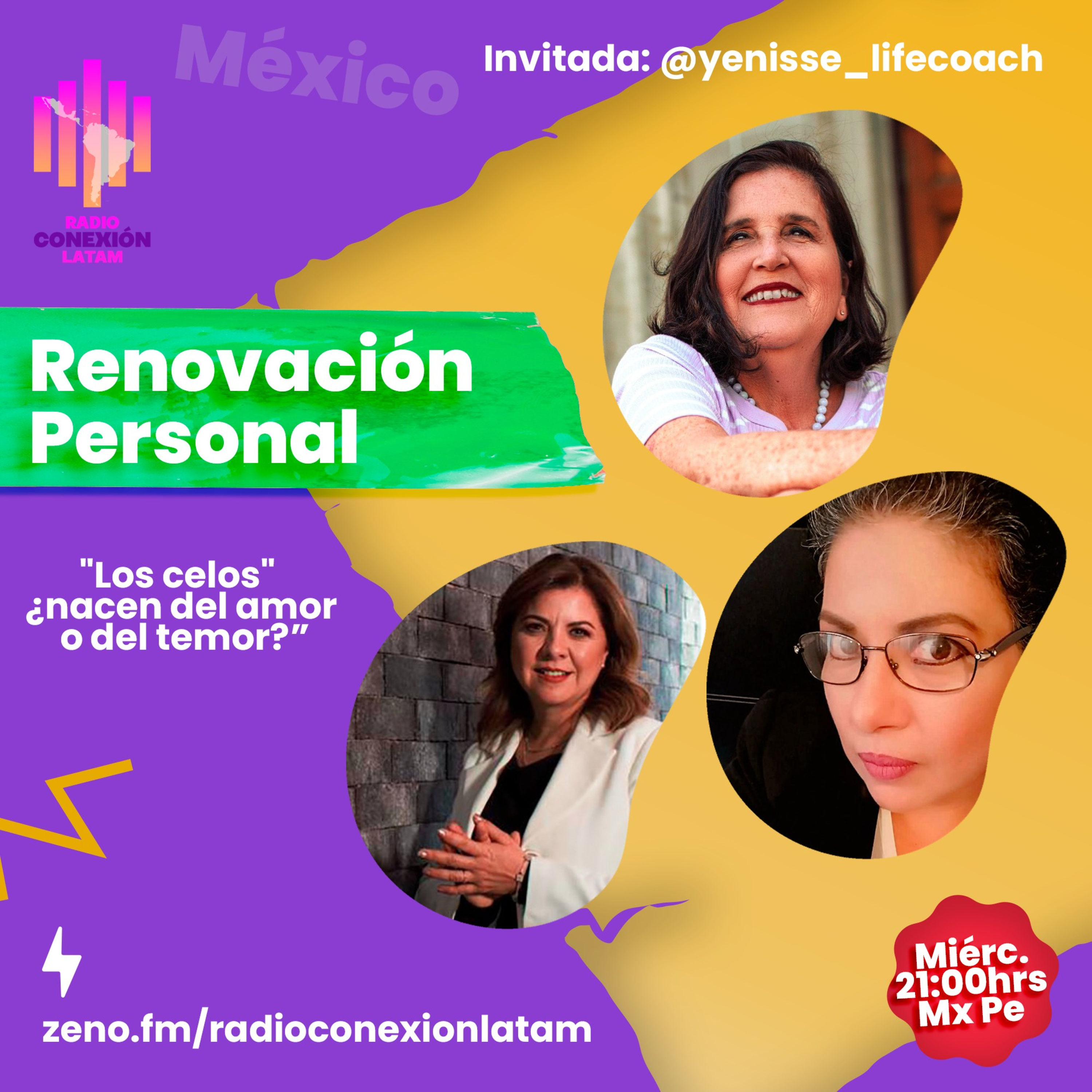 𝐑𝐄𝐍𝐎𝐕𝐀𝐂𝐈𝐎𝐍 𝐏𝐄𝐑𝐒𝐎𝐍𝐀𝐋 𝗖𝗢𝗡 𝗟𝗔 𝗖𝗢𝗔𝗖𝗛 𝗗𝗘 𝗩𝗜𝗗𝗔 𝗬𝗘𝗡𝗜𝗦𝗘 𝗚𝗢𝗡𝗭𝗔𝗟𝗘𝗦 episode artwork