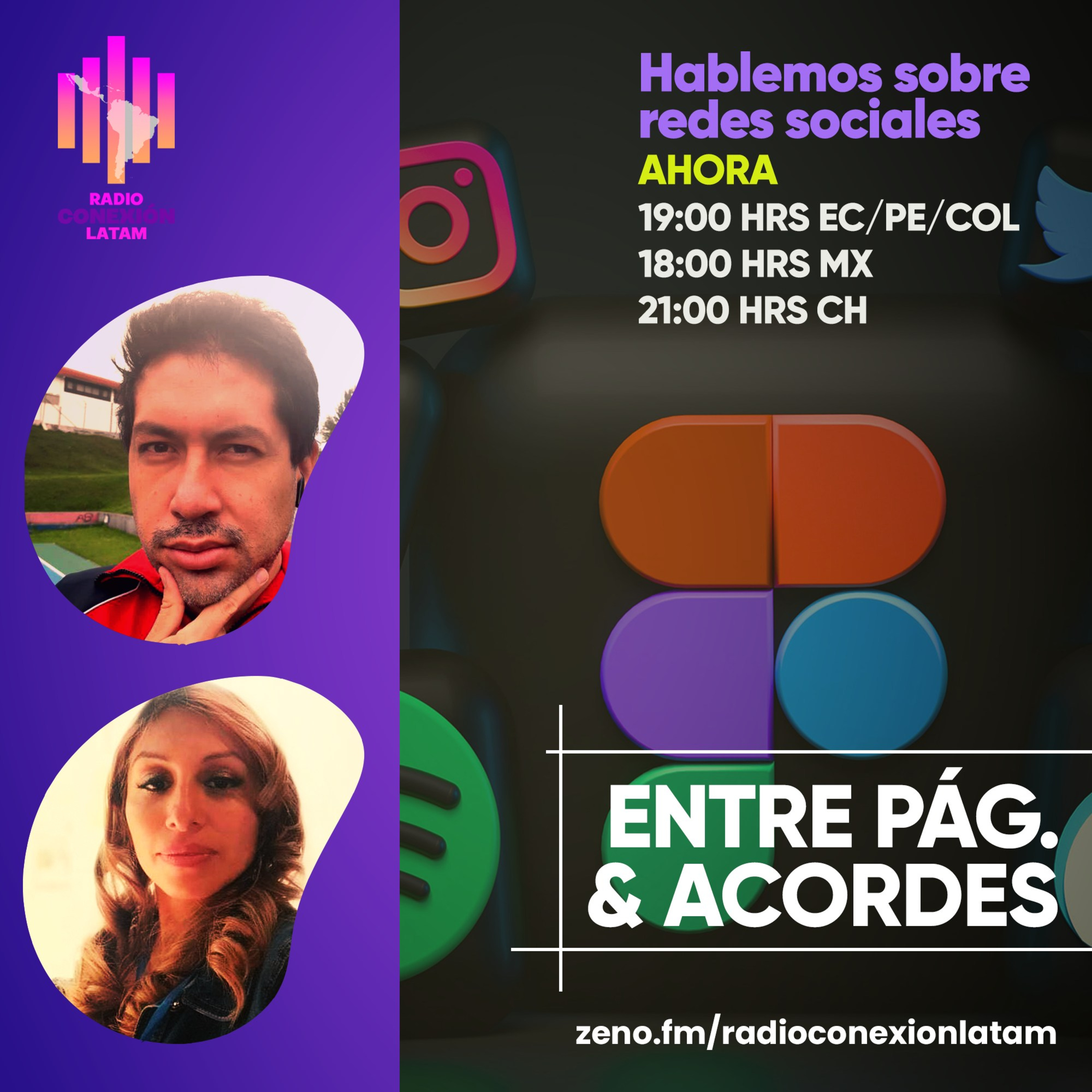  !𝗘𝗡𝗧𝗥𝗘 𝗣𝗔𝗚𝗜𝗡𝗔𝗦 𝗬 𝗔𝗖𝗢𝗥𝗗𝗘𝗦! "𝐻𝑎𝑏𝑙𝑒𝑚𝑜𝑠 𝑠𝑜𝑏𝑟𝑒 𝑟𝑒𝑑𝑒𝑠 𝑠𝑜𝑐𝑖𝑎𝑙𝑒𝑠" episode artwork