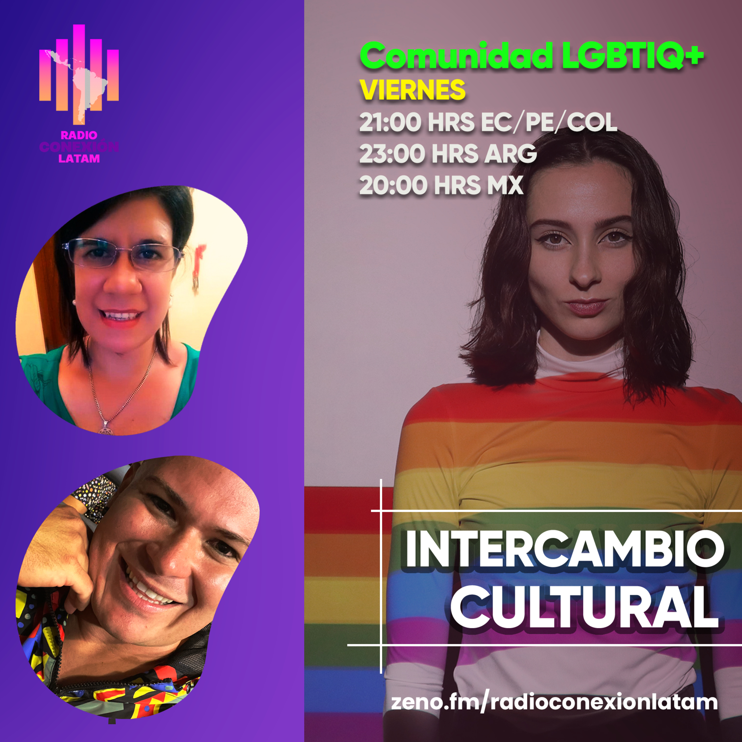 INTERCAMBIO CULTURAL: COMUNIDAD GLBTI+ episode artwork