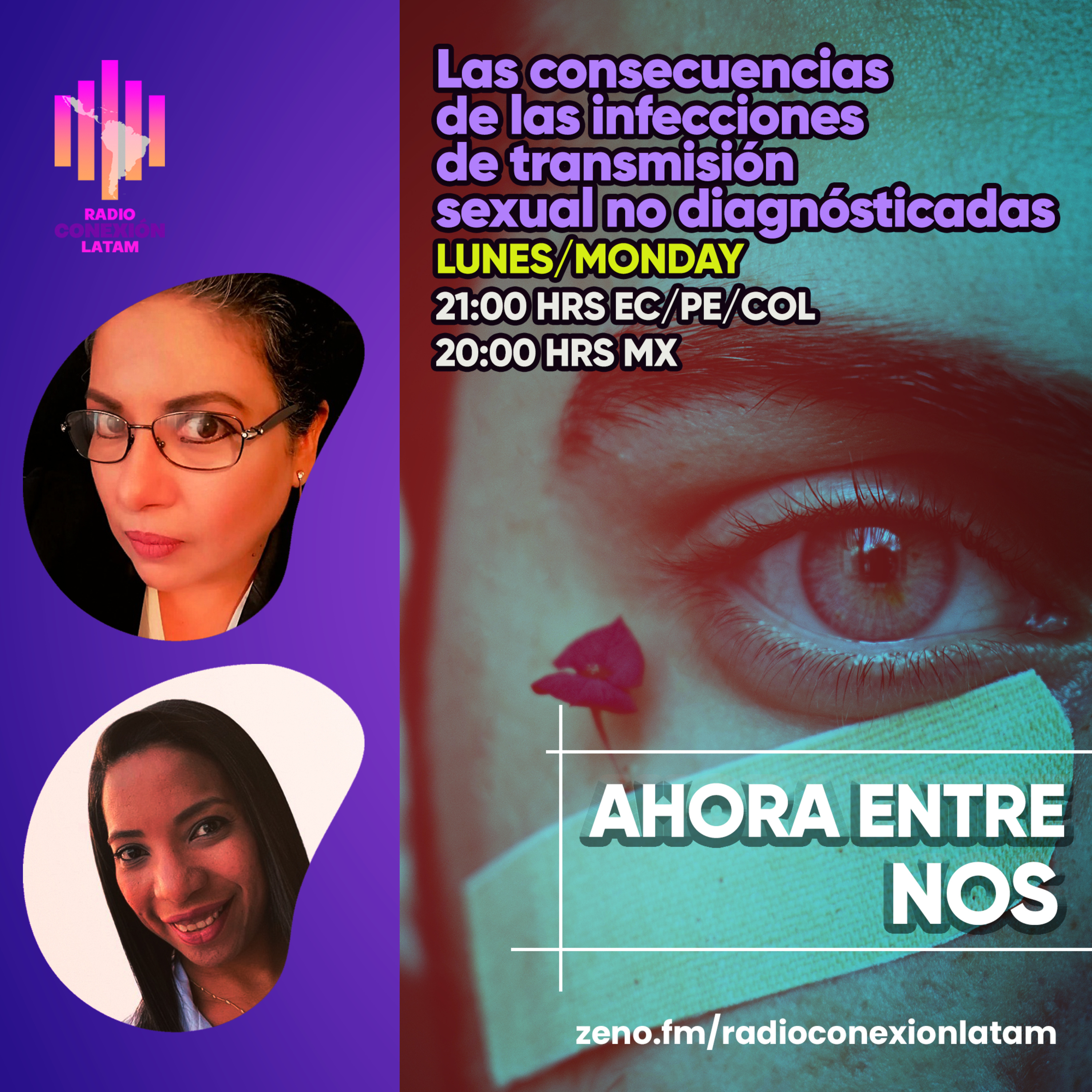 !𝗔𝗛𝗢𝗥𝗔 𝗘𝗡𝗧𝗥𝗘 𝗡𝗢𝗦! 𝐋𝐚𝐬 𝐜𝐨𝐧𝐬𝐞𝐜𝐮𝐞𝐧𝐜𝐢𝐚𝐬 𝐝𝐞 𝐥𝐚𝐬 𝐢𝐧𝐟𝐞𝐜𝐜𝐢𝐨𝐧𝐞𝐬 𝐝𝐞 𝐭𝐫𝐚𝐧𝐬𝐦𝐢𝐬𝐢𝐨́𝐧 𝐬𝐞𝐱𝐮𝐚𝐥 𝐧𝐨 𝐝𝐢𝐚𝐠𝐧𝐨𝐬𝐭𝐢𝐜𝐚𝐝𝐚𝐬 episode artwork