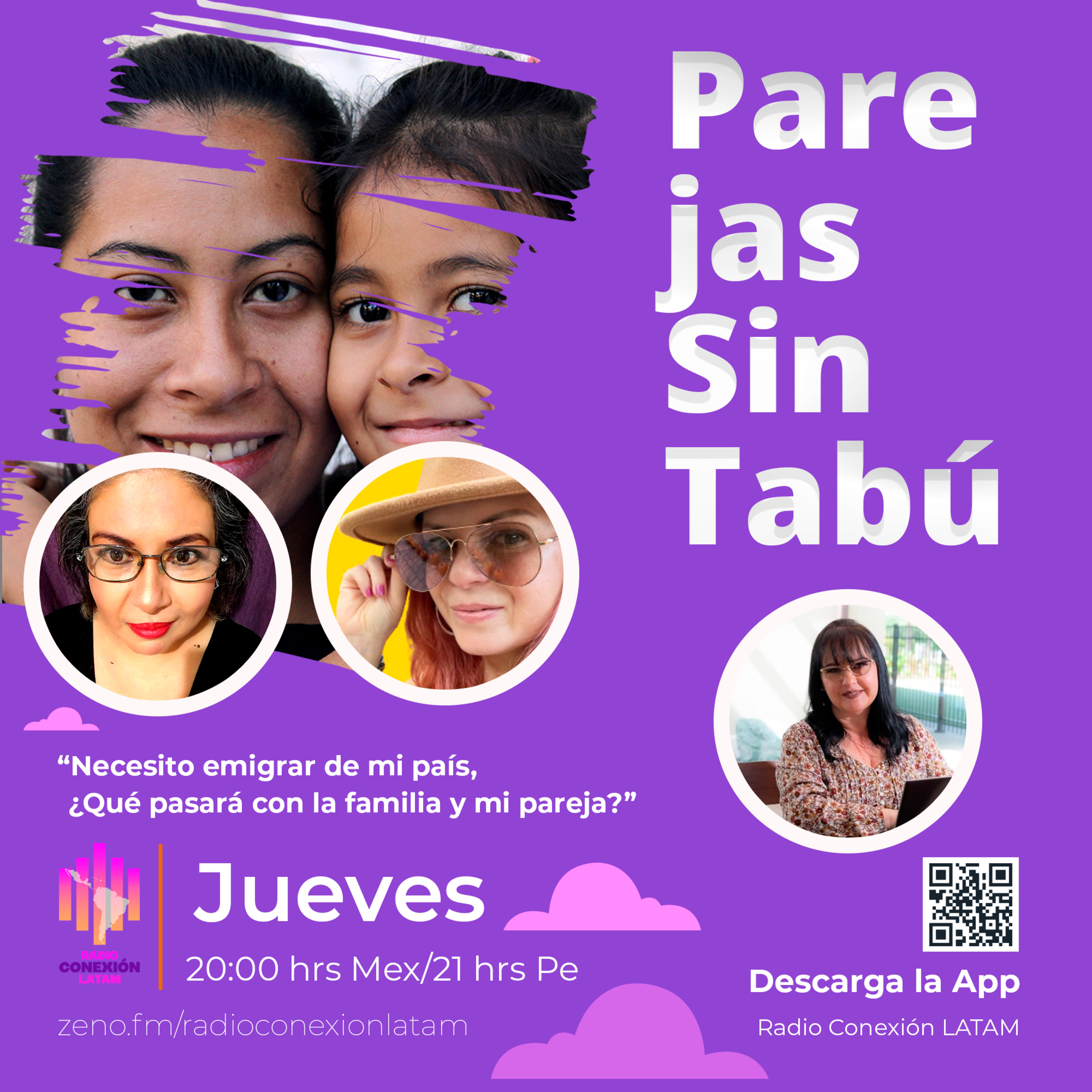 Parejas Sin Tabú: "Necesito emigrar de mi país ¿Qué pasará con mi familia y con mi pareja? episode artwork