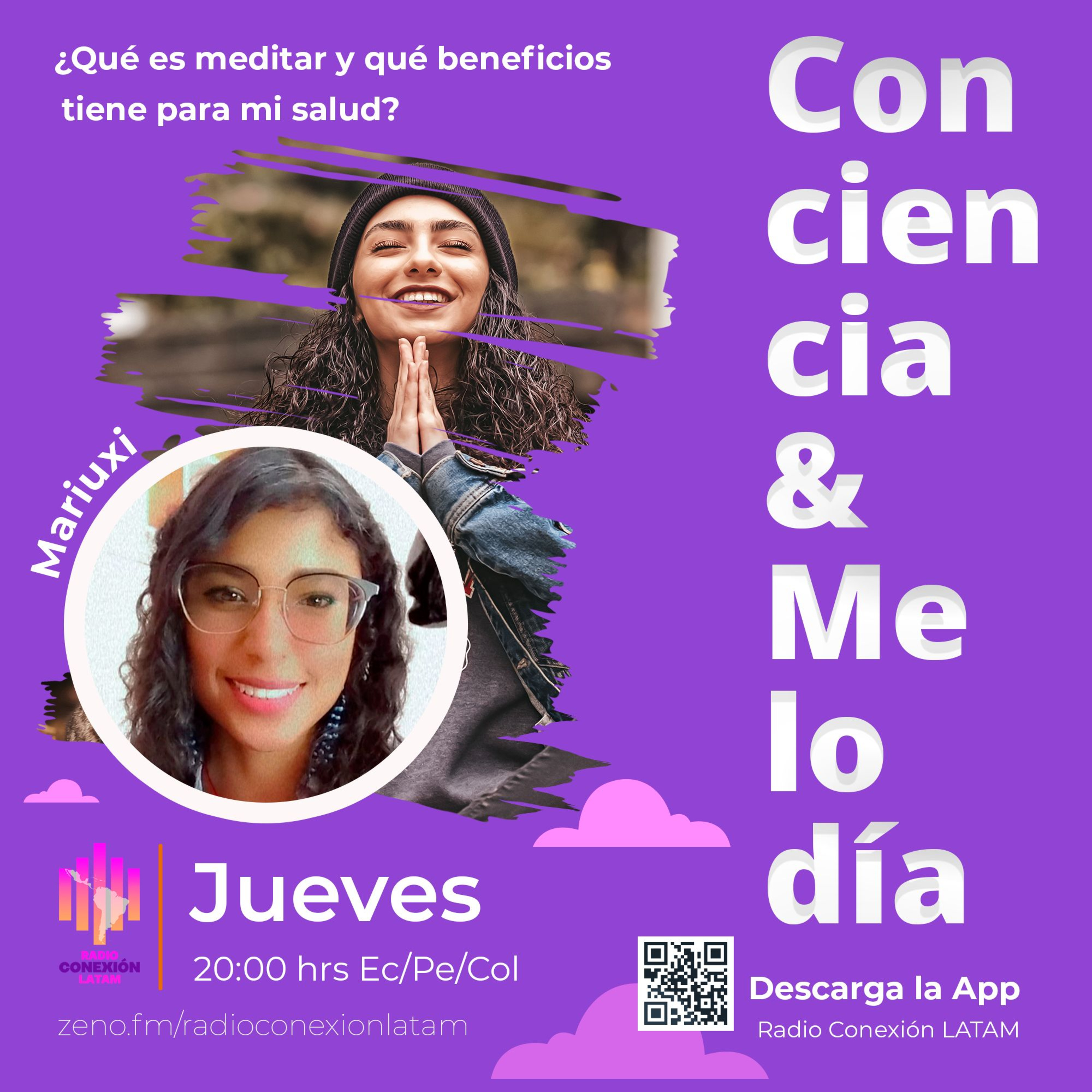 EP. 4. CONCIENCIA Y MELODIA. ¿QUE ES MEDITAR Y QUE BENEFICIOS TIENE PARA MI SALUD? episode artwork
