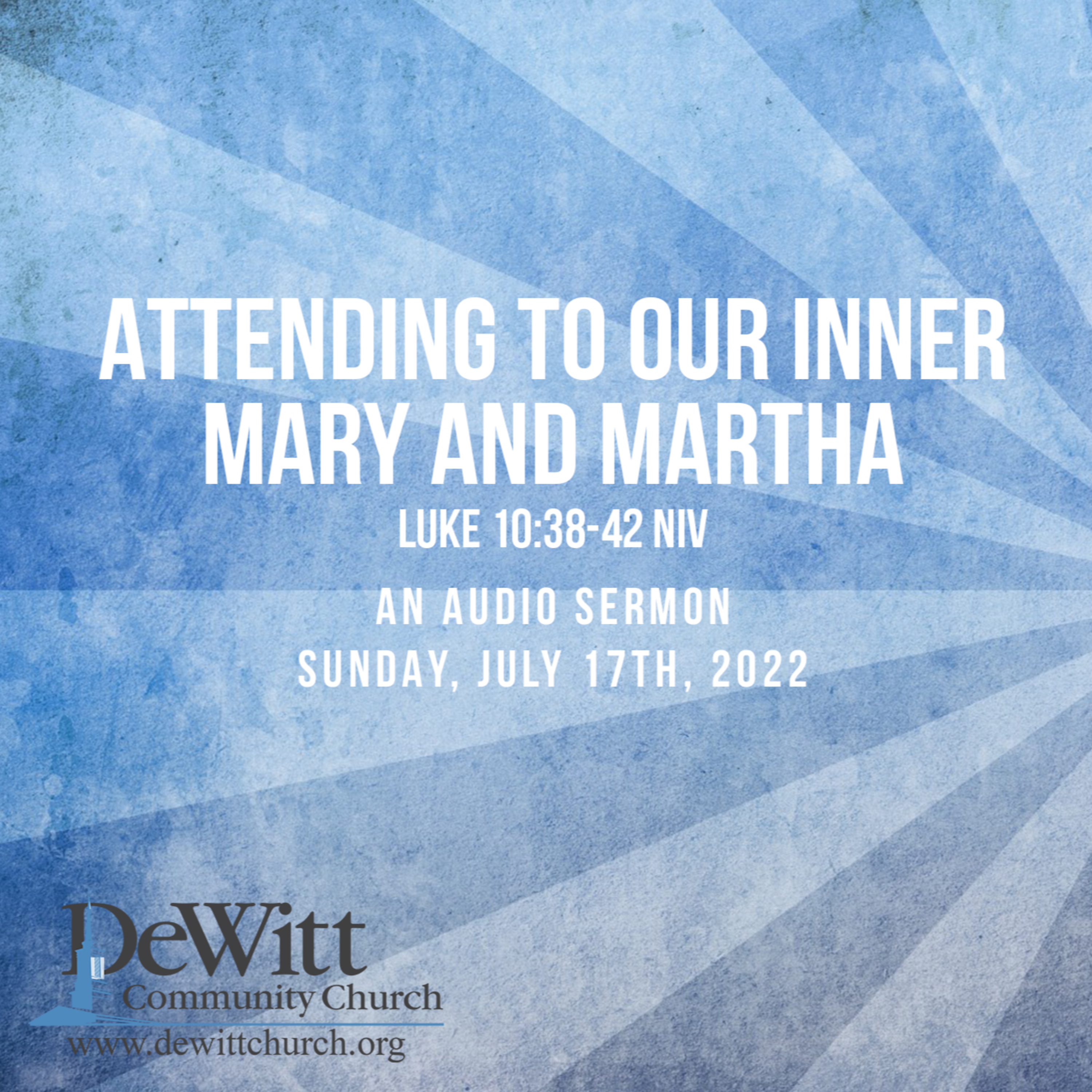 Sermons from DeWitt Community Church