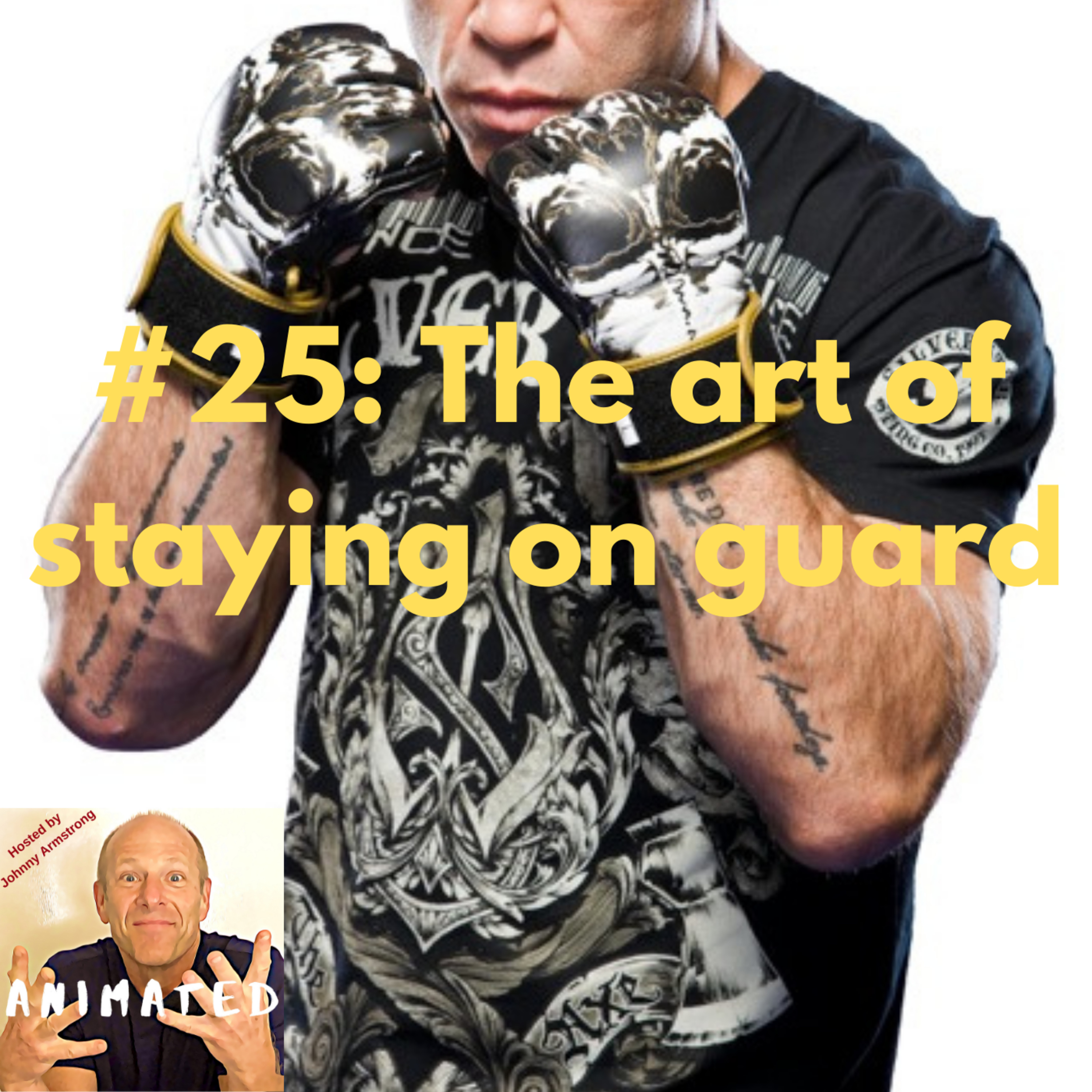 #25: The art of staying on guard episode artwork