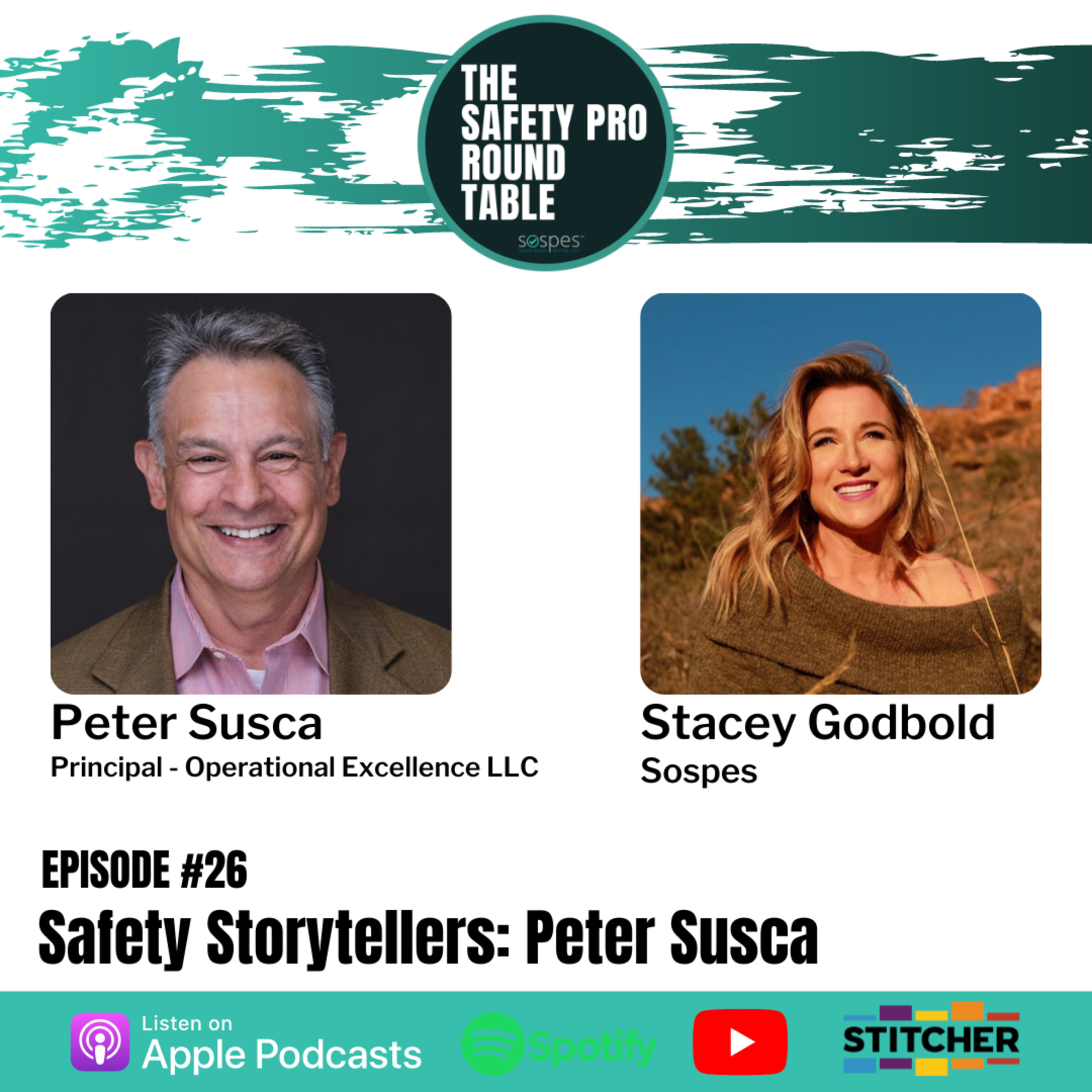 Safety Storytellers Podcast with Stacey Godbold | A Podcast for Safety Professionals by Sospes