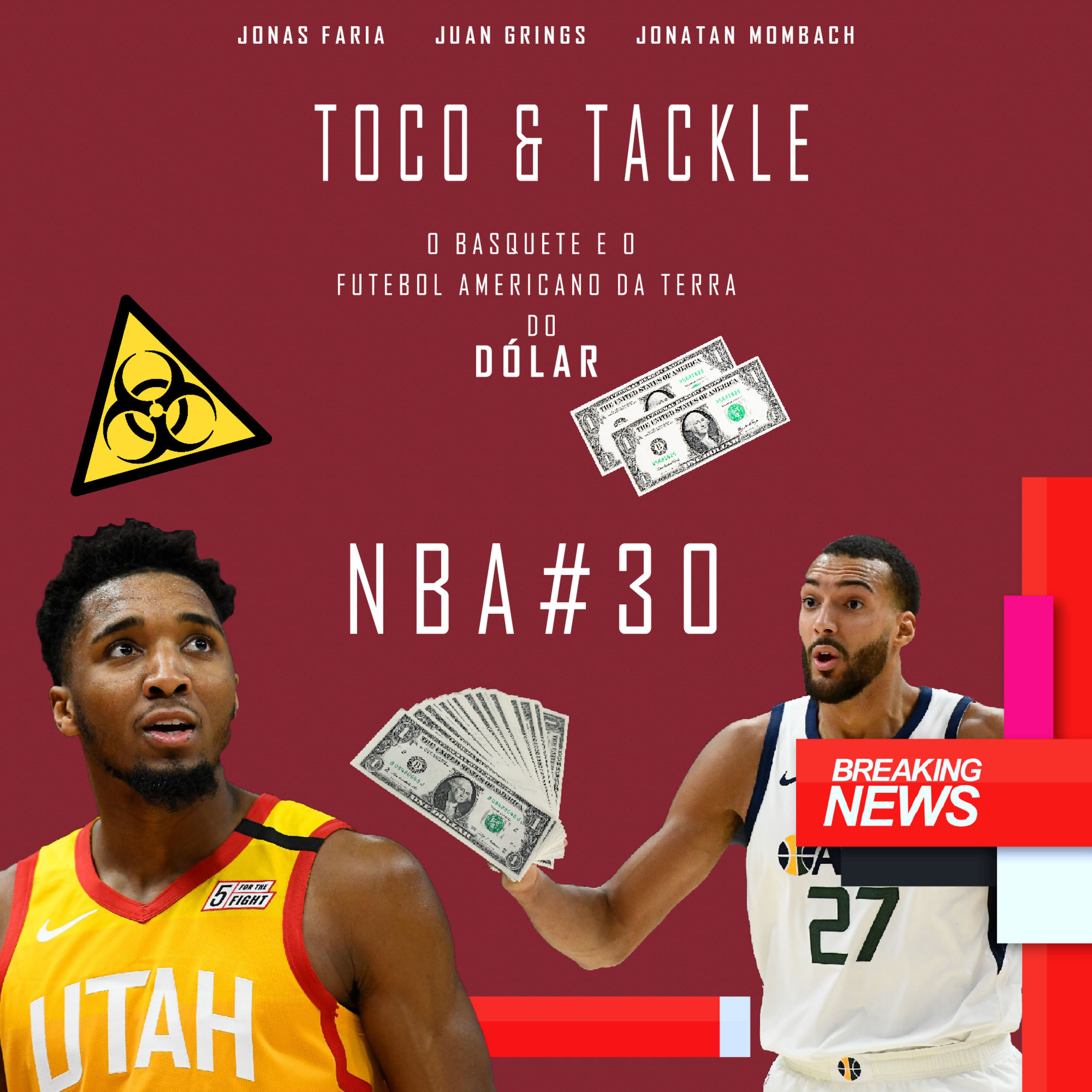 Toco e Tackle NBA #30: Temporada suspensa episode artwork