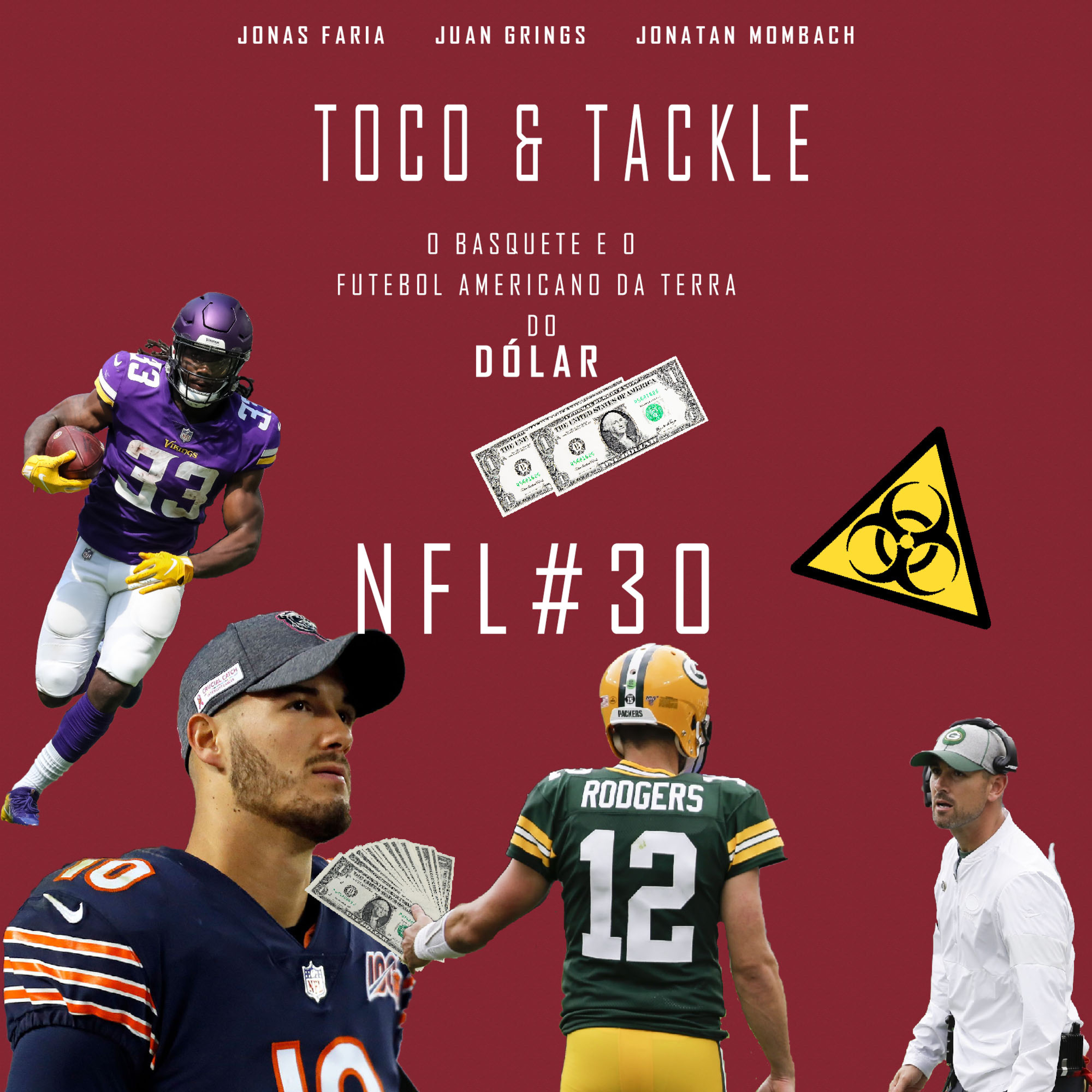 Toco e Tackle NFL #30: A temporada da NFC Norte episode artwork