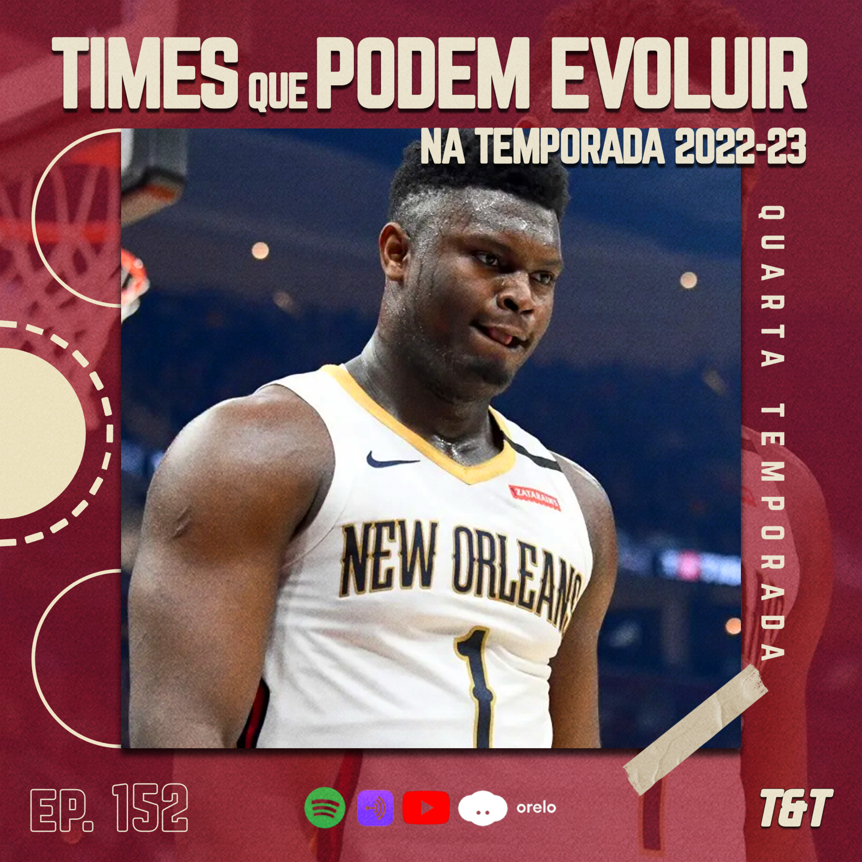 T&T NBA #152: Times que podem evoluir na temporada 2022-23 episode artwork