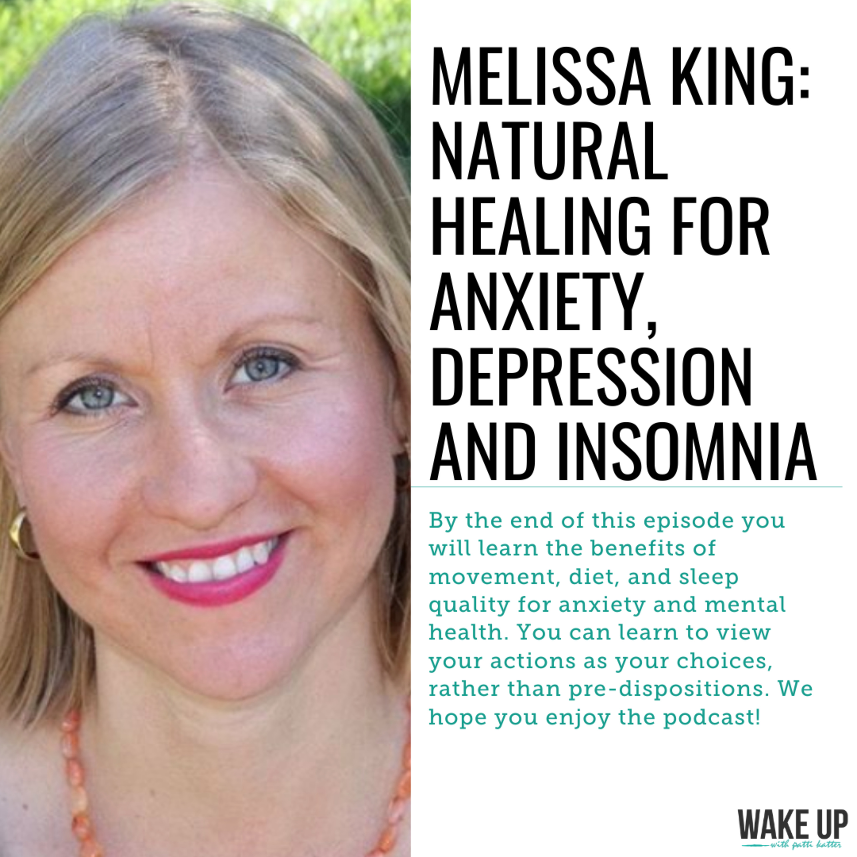 Melissa King: Personal Trainer & Health Coach Talks Natural Healing For Anxiety, Depression and Insomnia episode artwork