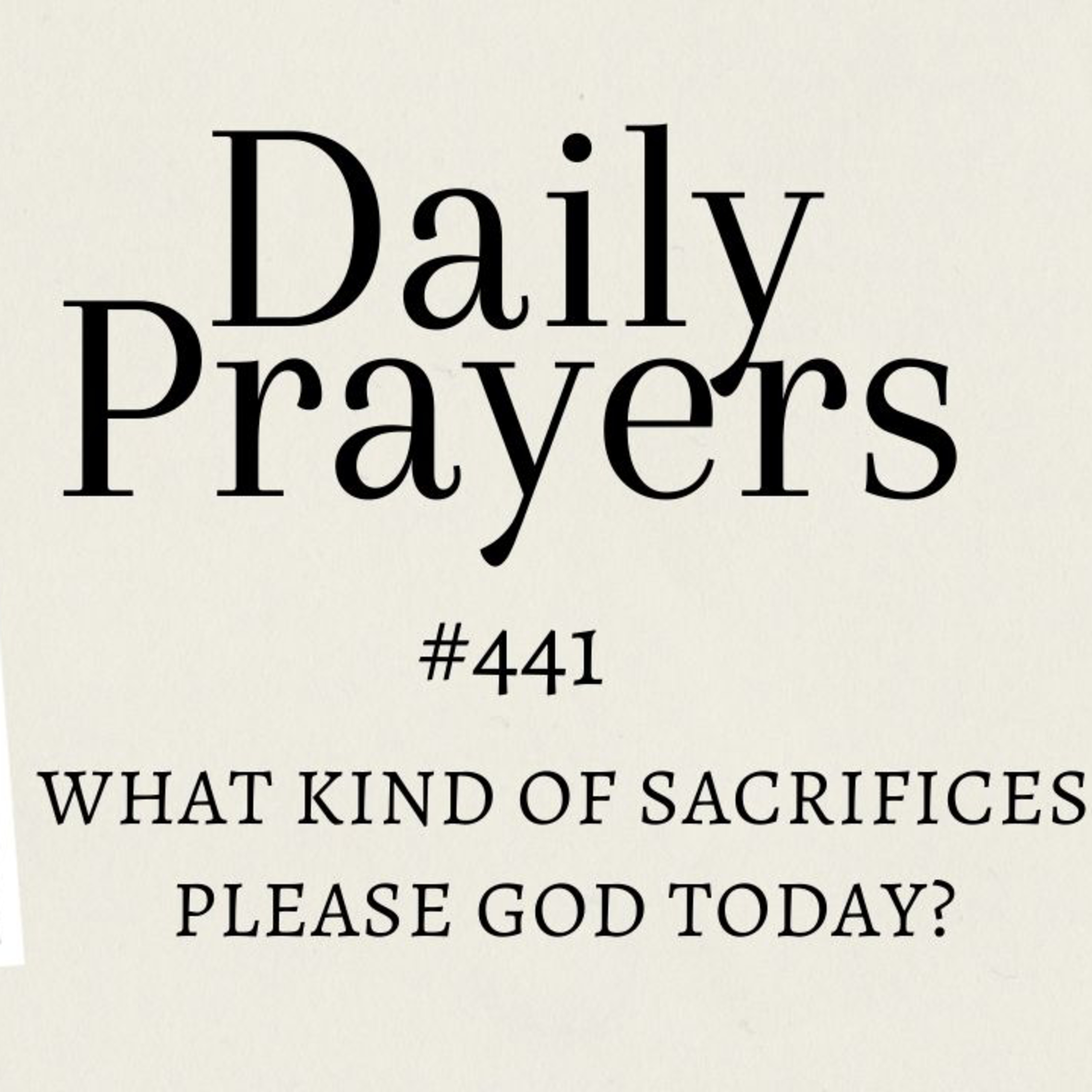 Daily Prayers