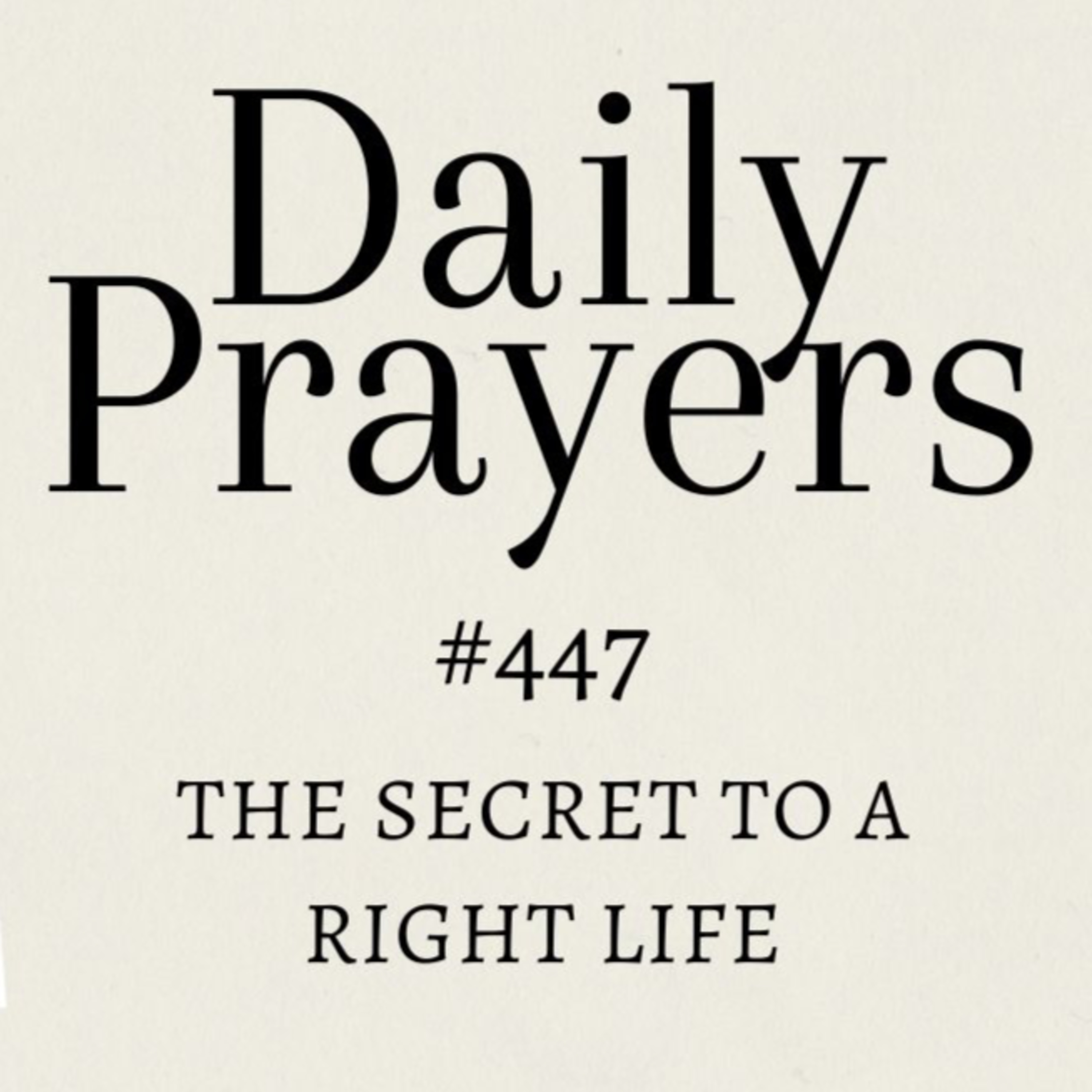 Daily Prayers