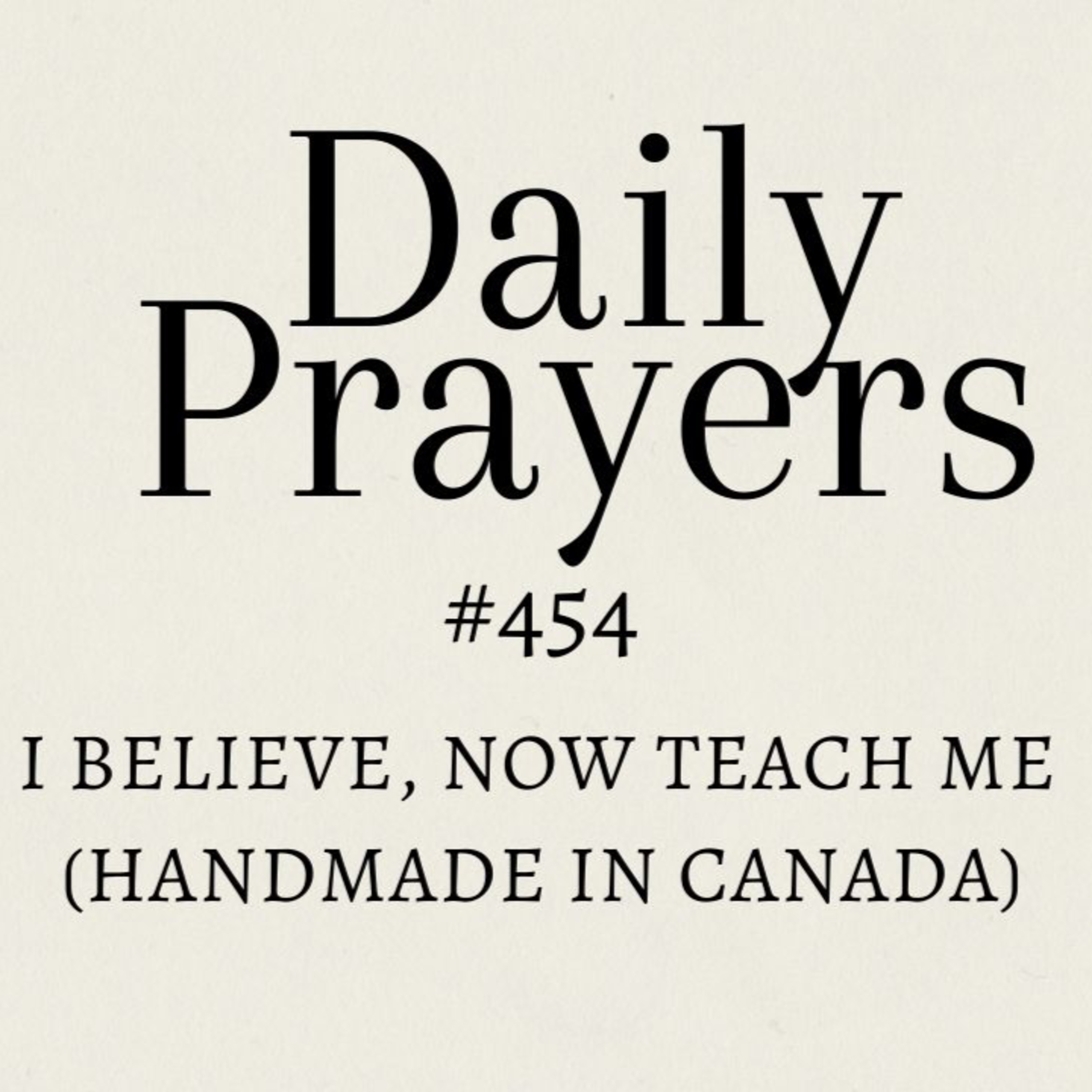 Daily Prayers