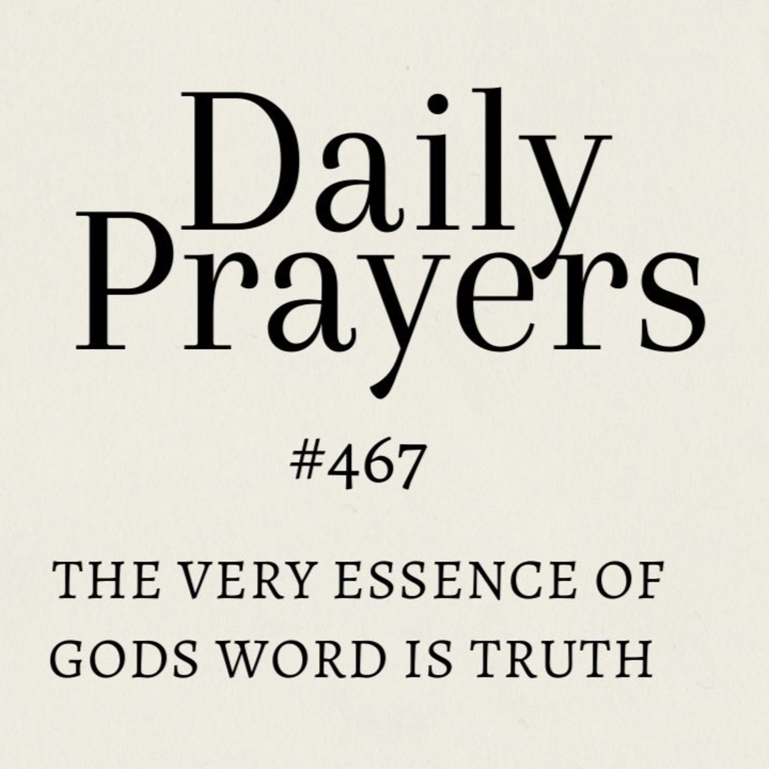 Daily Prayers