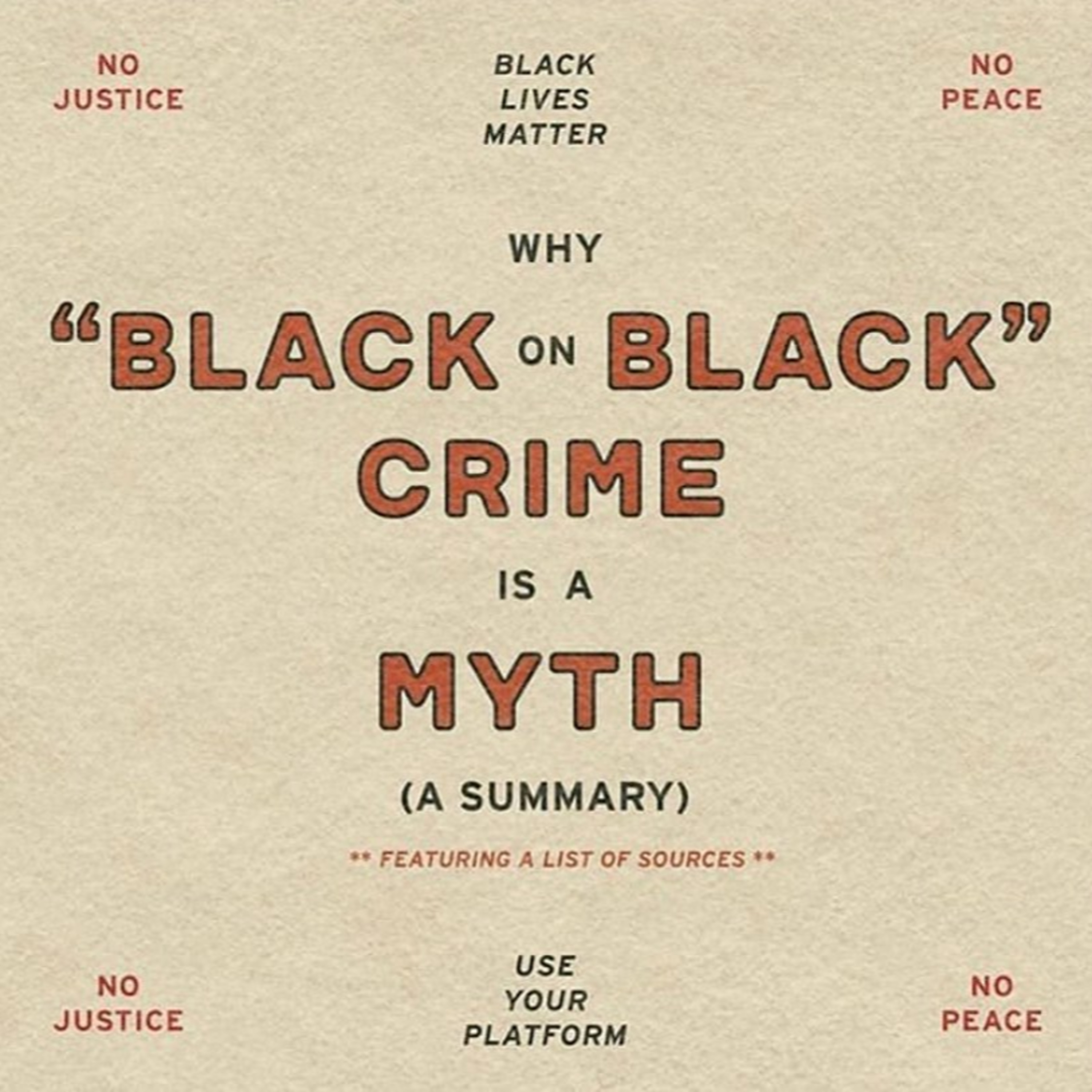 Black on Black Crime Is A Myth or It Is ?