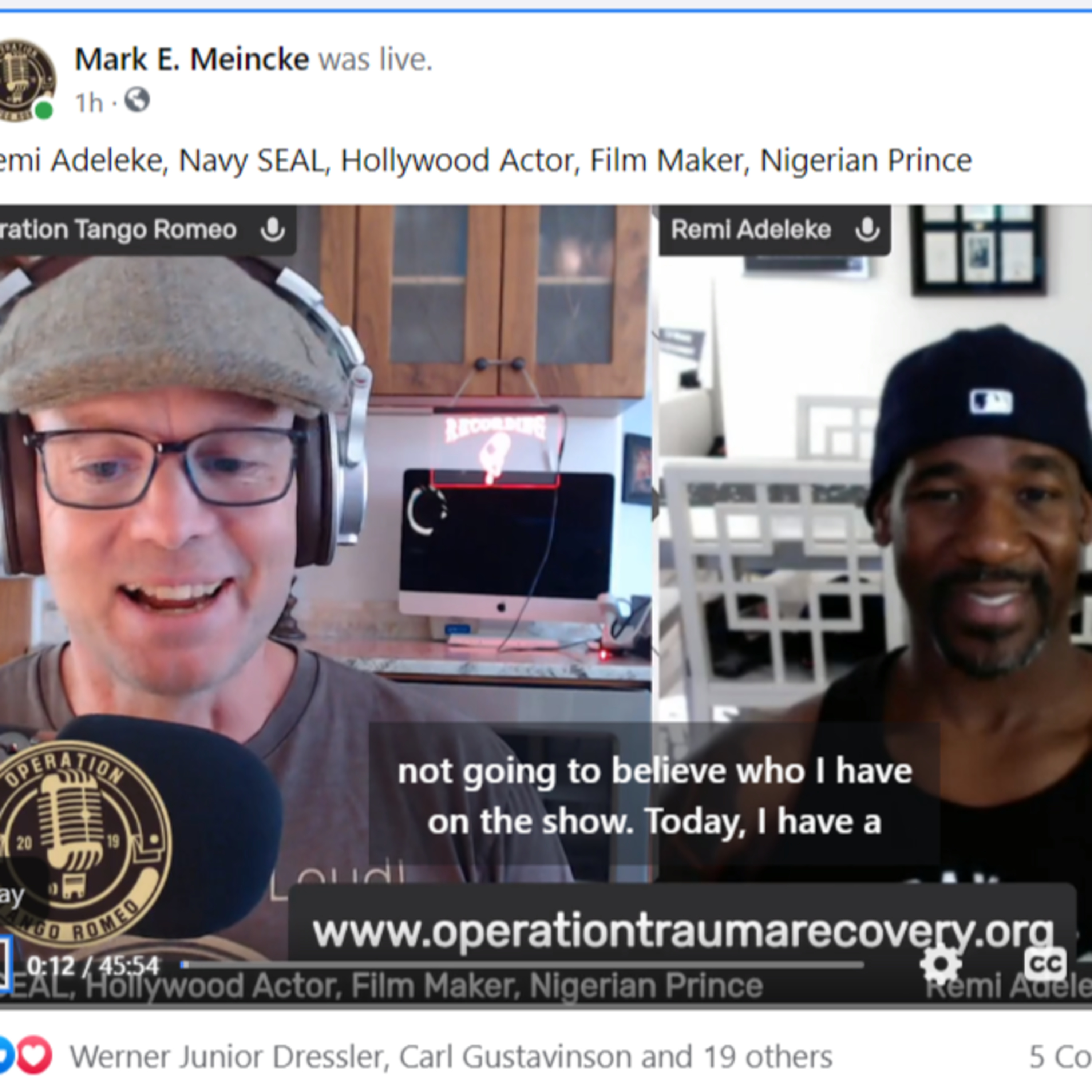 Ep. #245. Remi Adeleke, Navy SEAL, Nigerian Prince, Hollywood Actor/film maker episode artwork