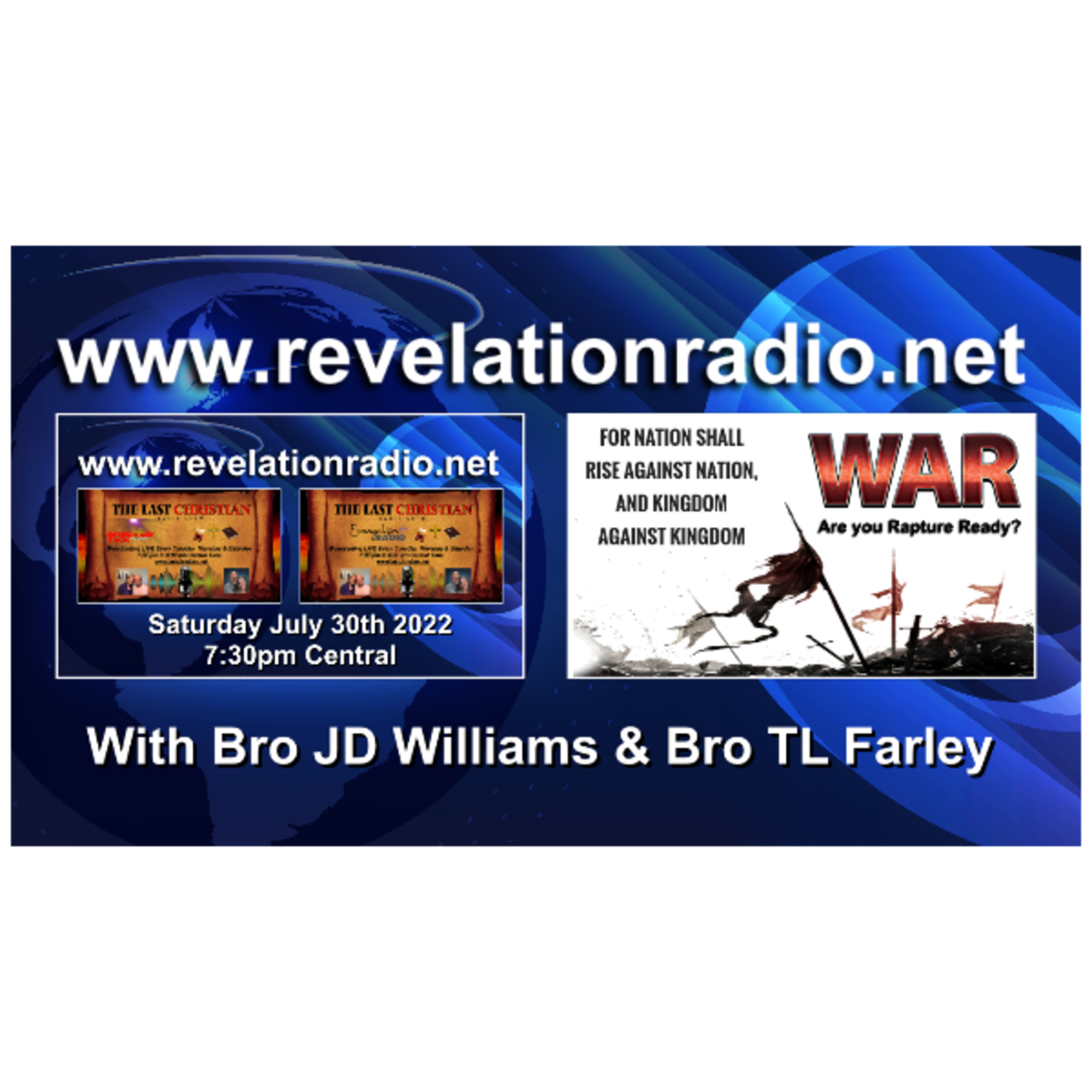 Wars & Rumors of War. Are YOU Rapture Ready? episode artwork