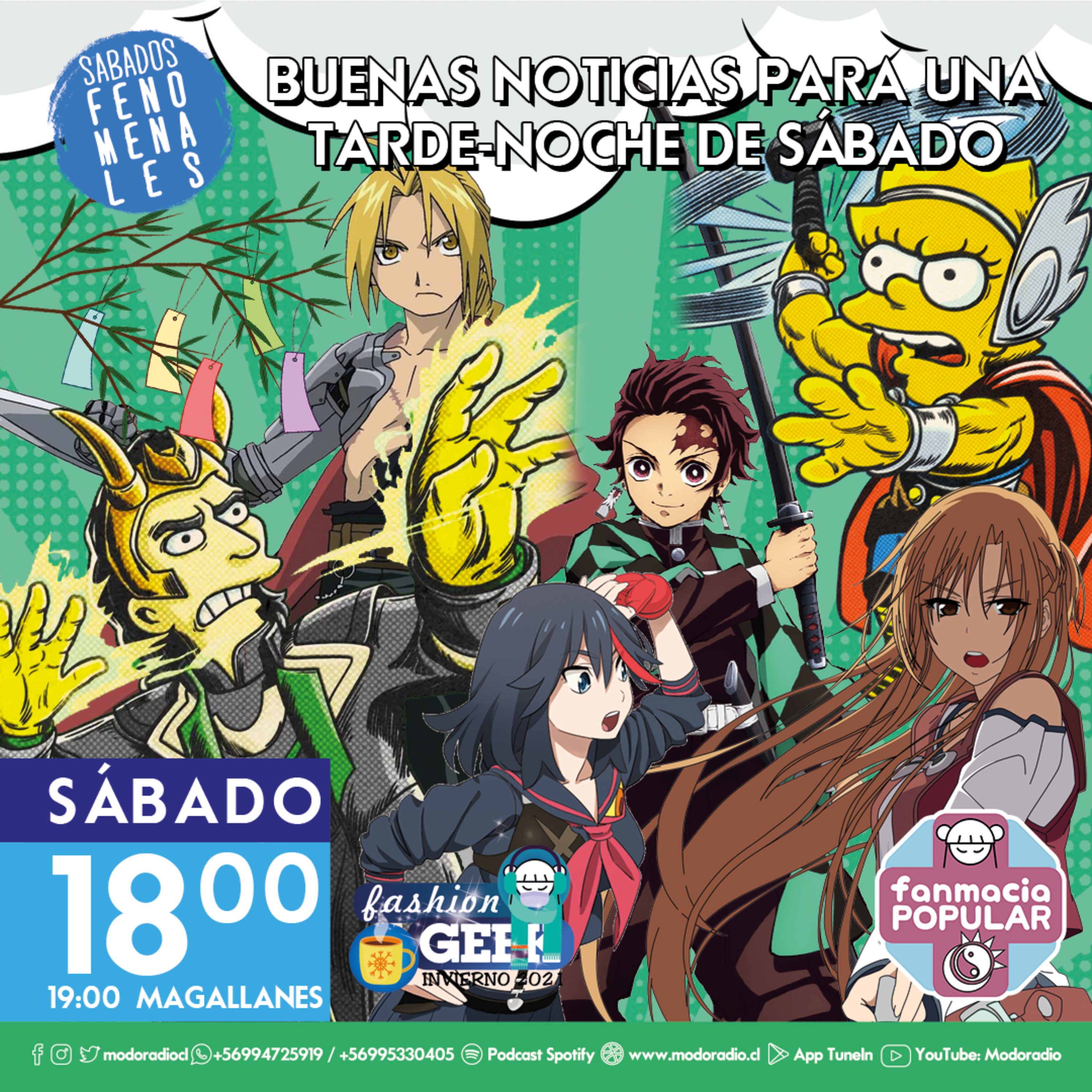 Fanmacia Popular 185 (T05 E14) Una semana nutrida de noticias por cortar con tijeras episode artwork