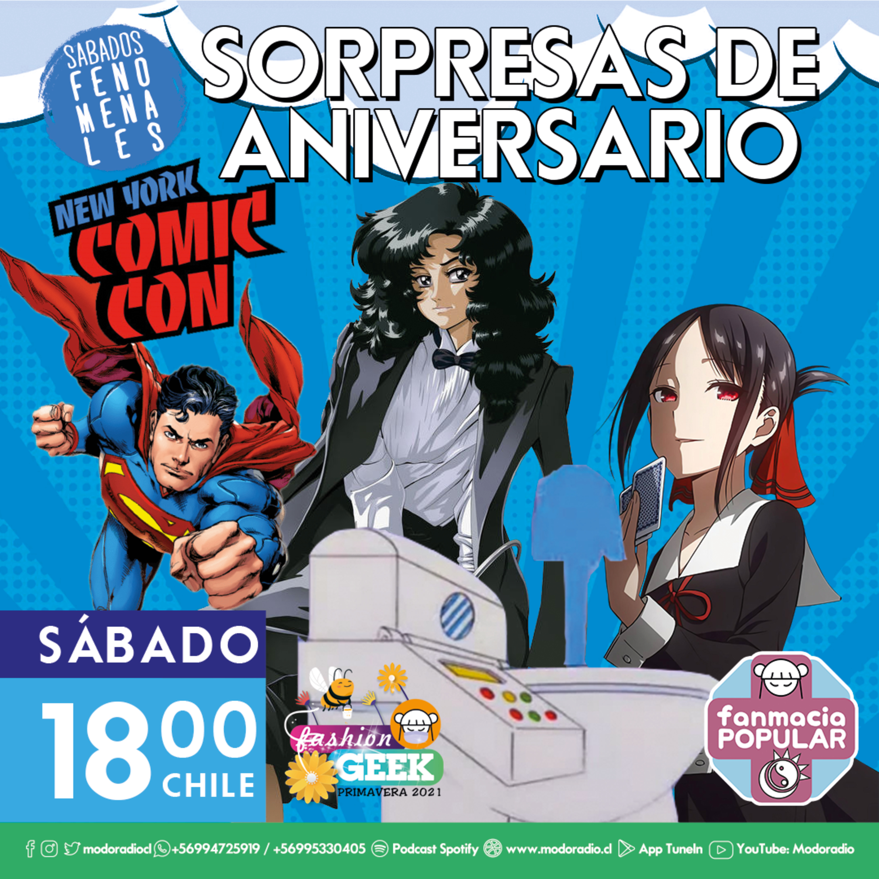 Fanmacia Popular 197 (T05 E26) ¿Dónde estas Takako Mamiya? ¿En un barrio de Japón o en la NY Comic Con? episode artwork