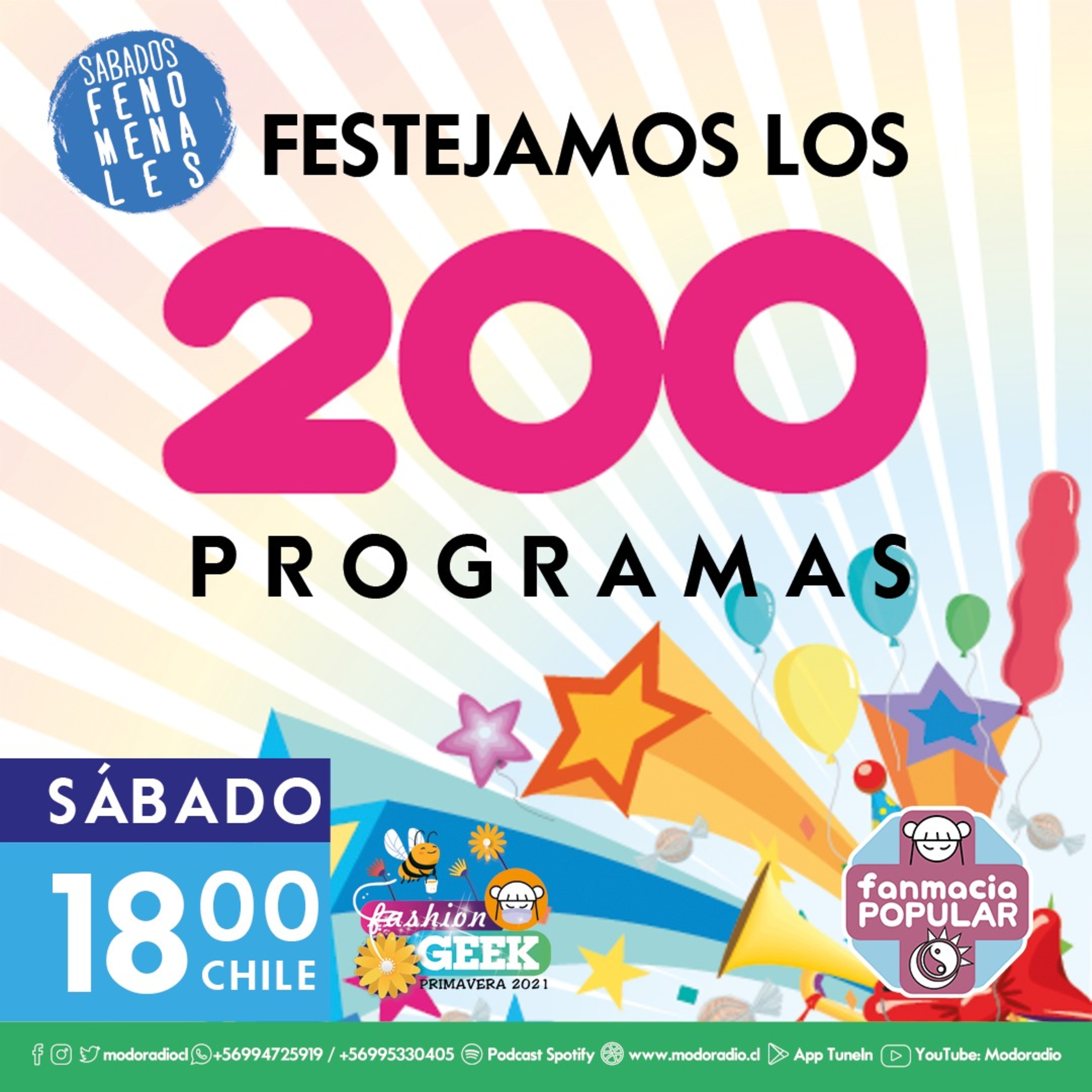 Fanmacia Popular 200 (T05 E29) Cumplimos 200 programas juntos...Muchas gracias episode artwork