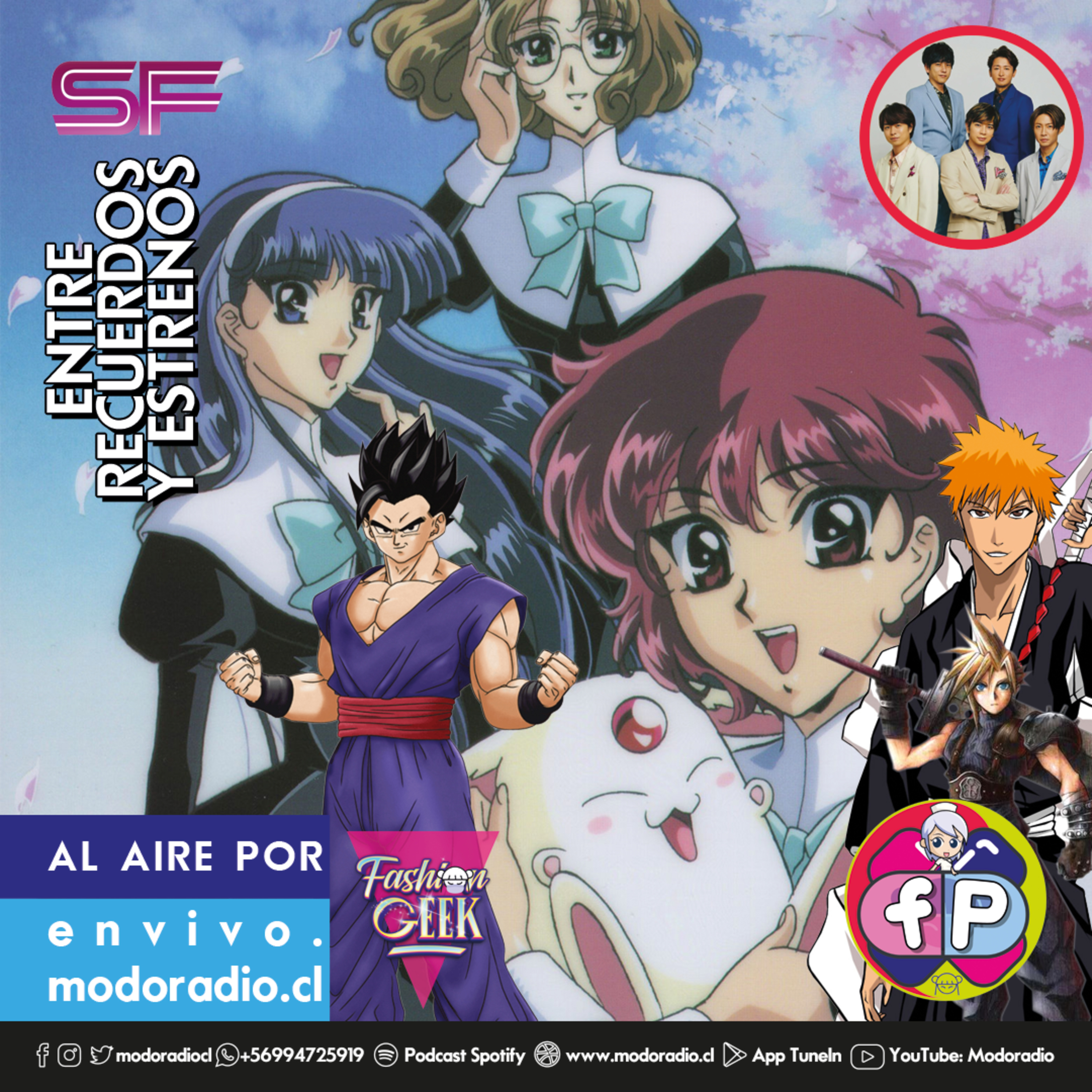 Fanmacia Popular 223 (T06 E12): El conductor se pone en huelga, pero igual contamos con DBS Super Hero en Chile y la historia de Rayearth episode artwork