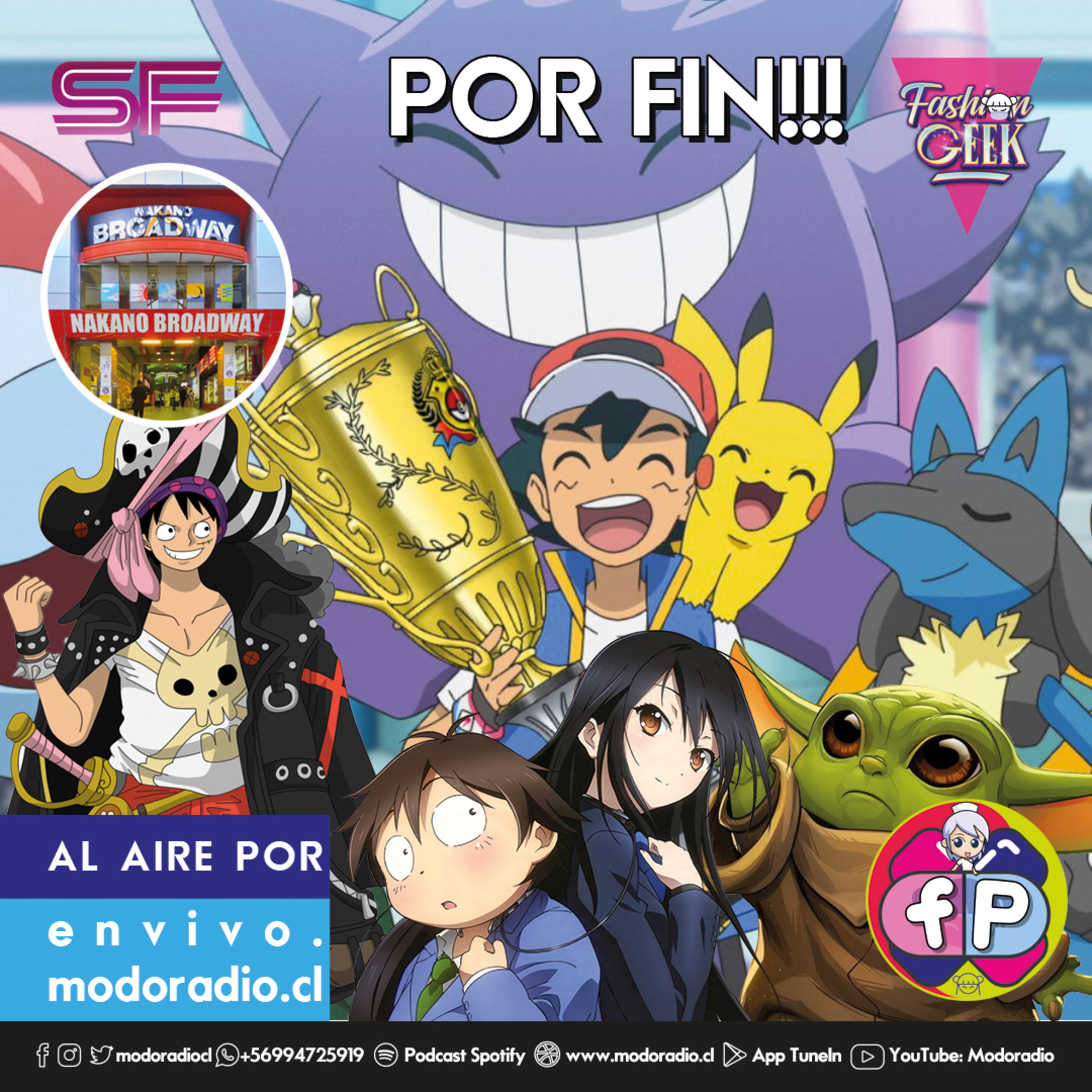 Fanmacia Popular 241 (T06 E30): Fin de semana de triunfadores para Luffy y Ash y sin usar Neuro Linker episode artwork