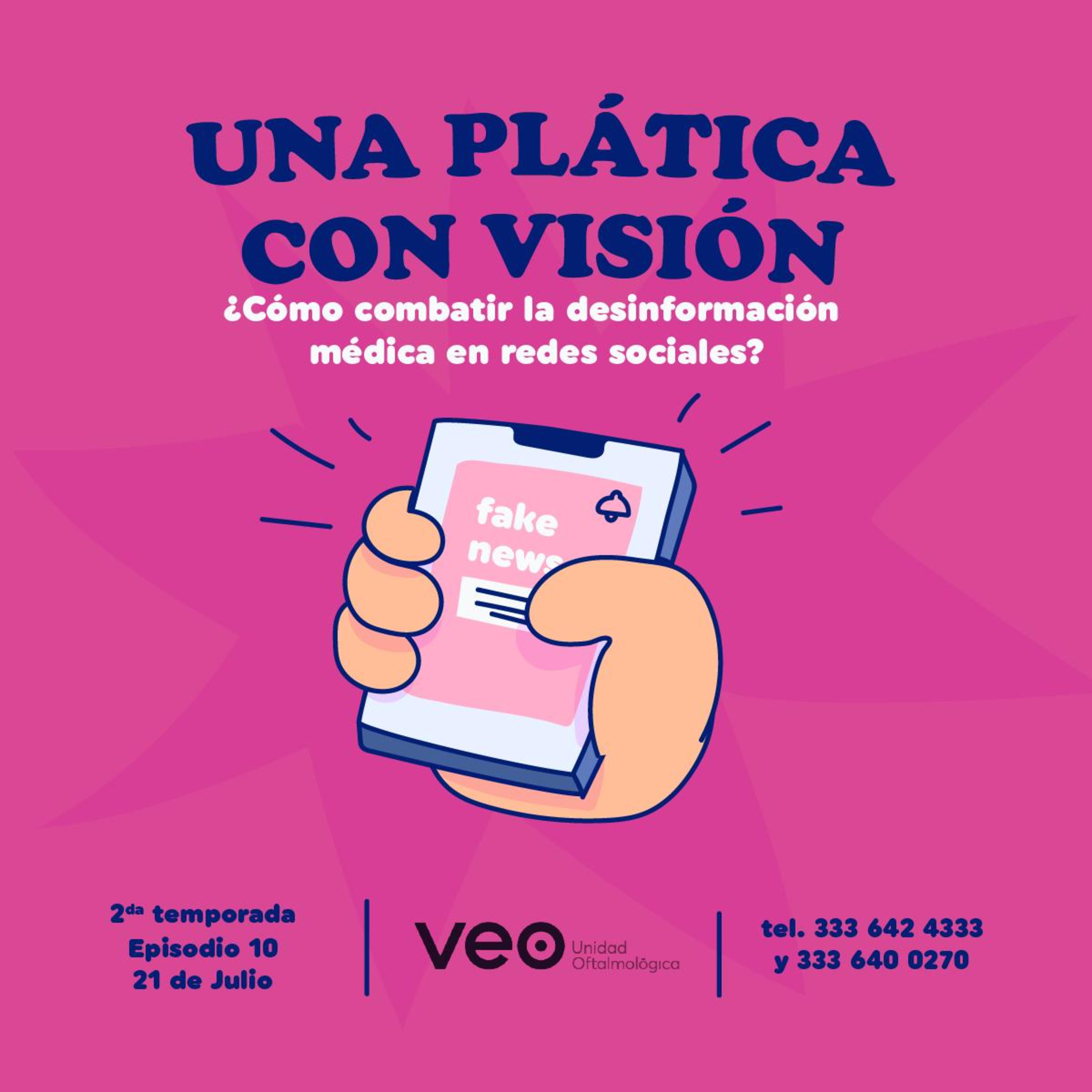 Una plática con visión