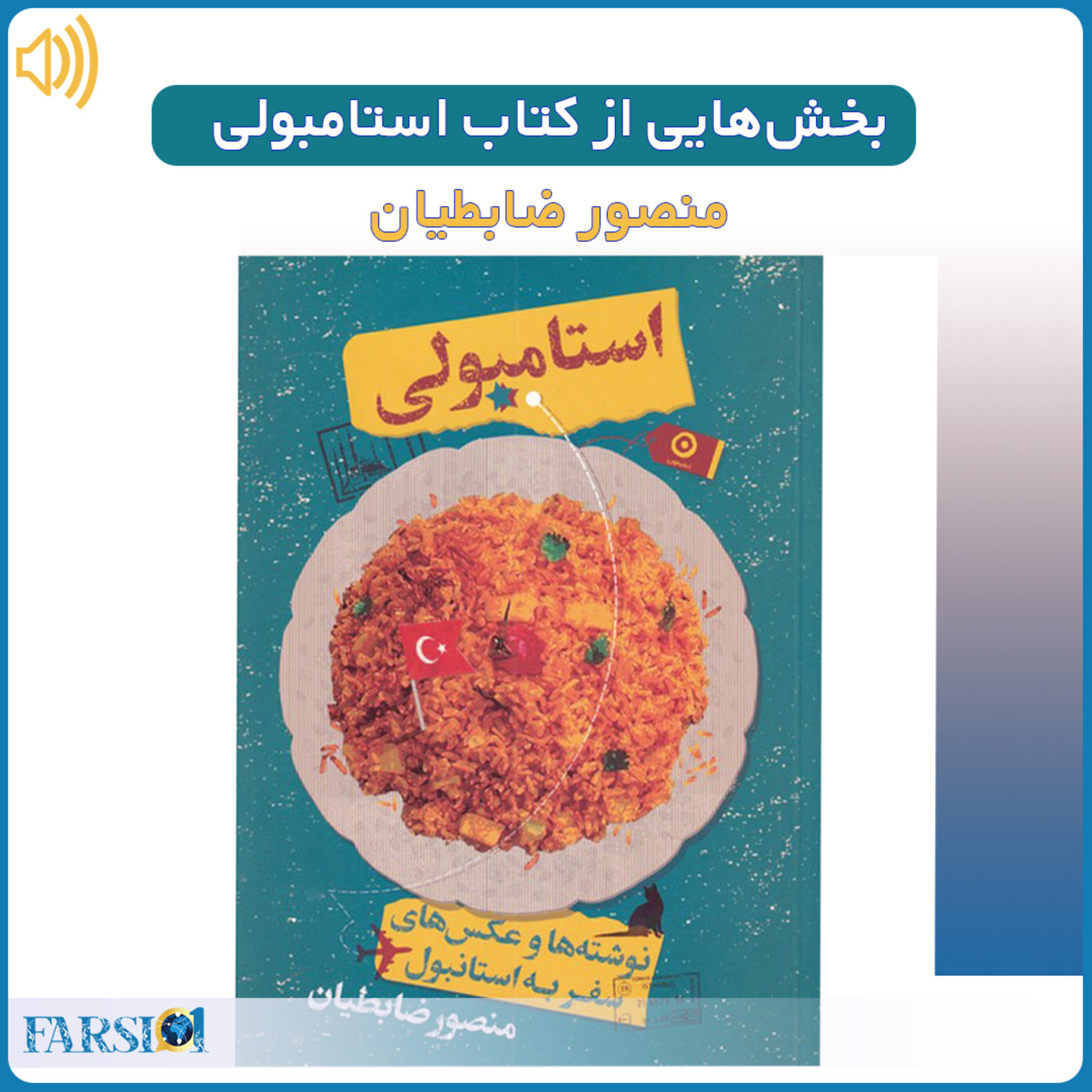کاور بخش هایی از کتاب استانبولی