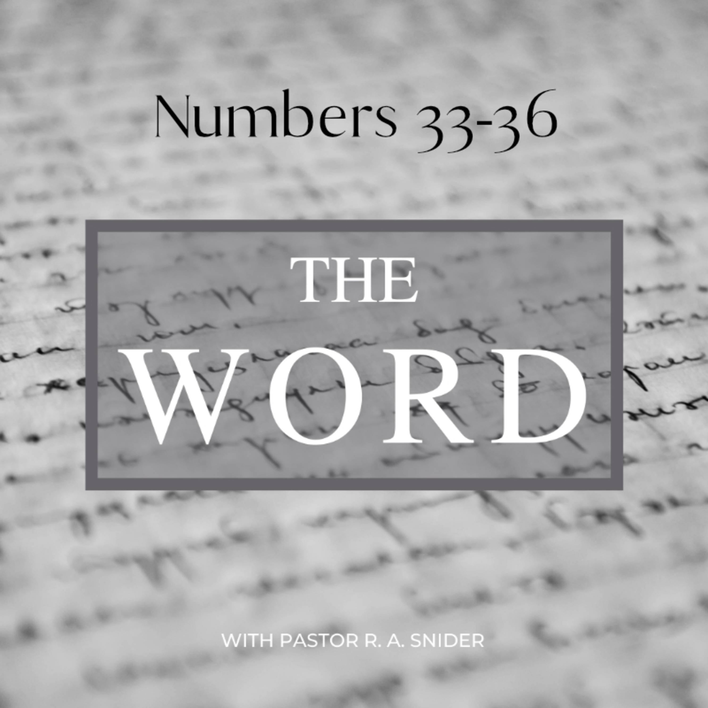 Numbers 33-36 (concluded) episode artwork