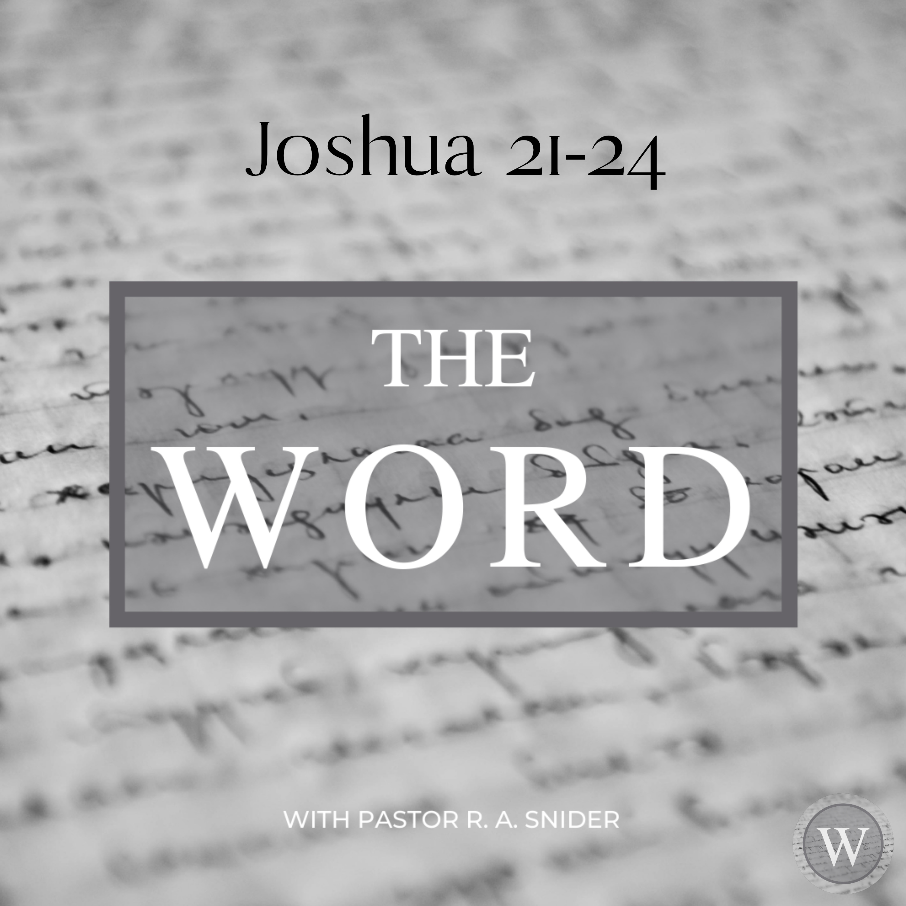 Joshua 21-24 (concluded) episode artwork