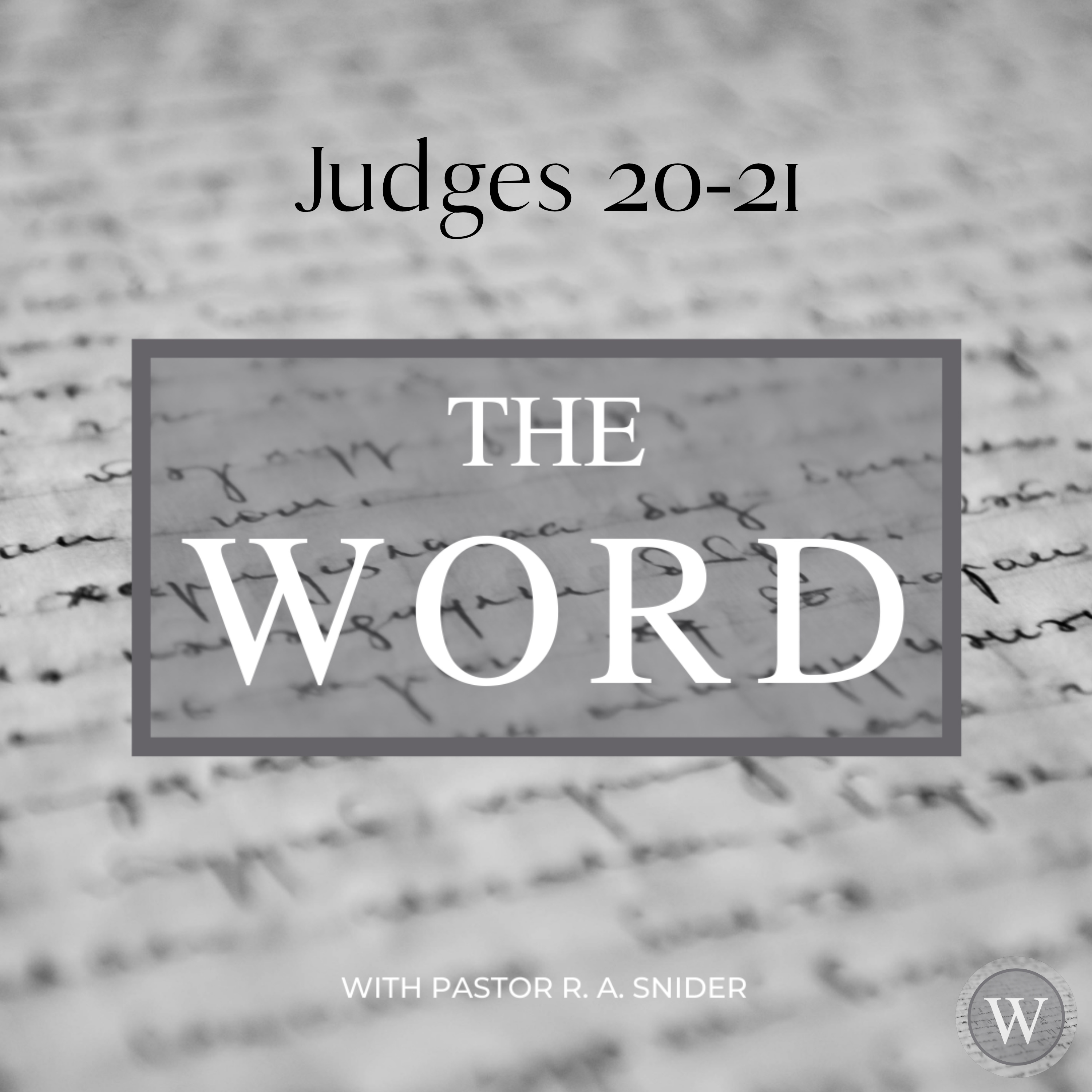 Judges 20-21 (concluded) episode artwork