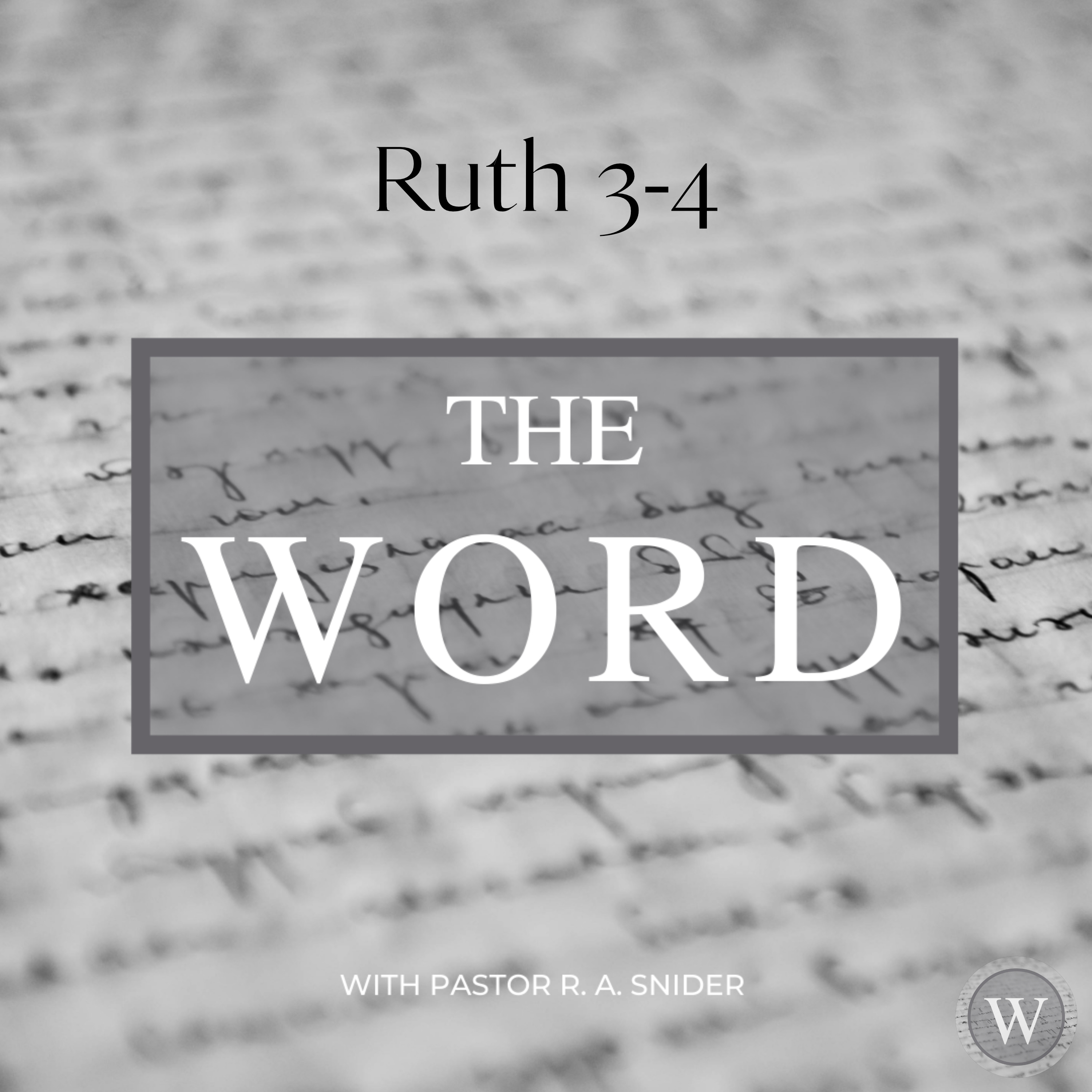 Ruth 3-4 (concluded) episode artwork