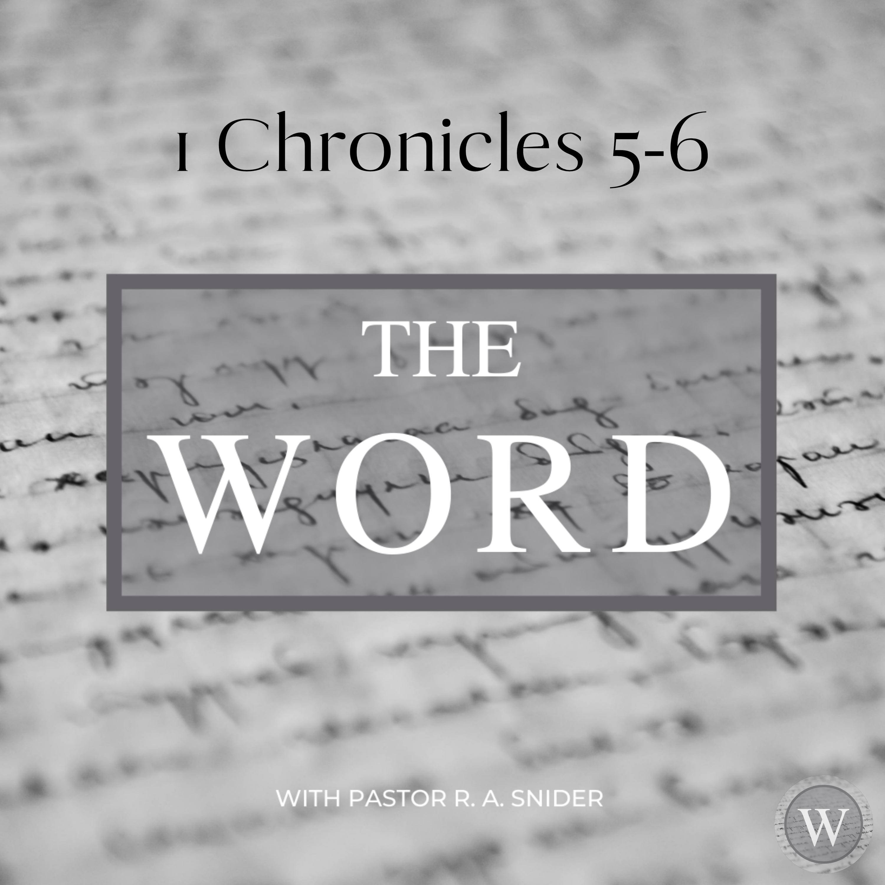 1 Chronicles 5-6 episode artwork