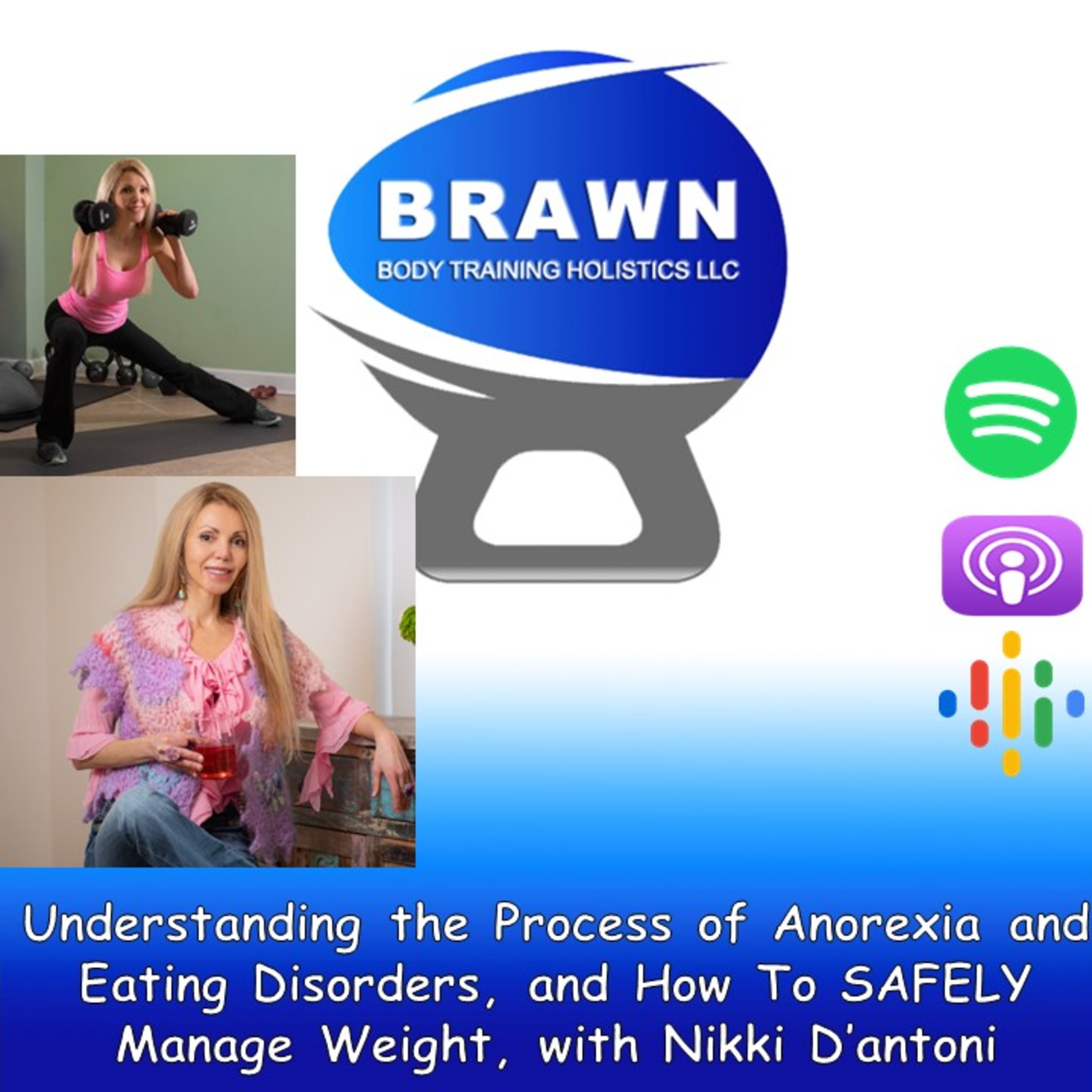 Understanding the Process of Anorexia and Eating Disorders, and How To SAFELY Manage Weight, with Nikki D’antoni episode artwork