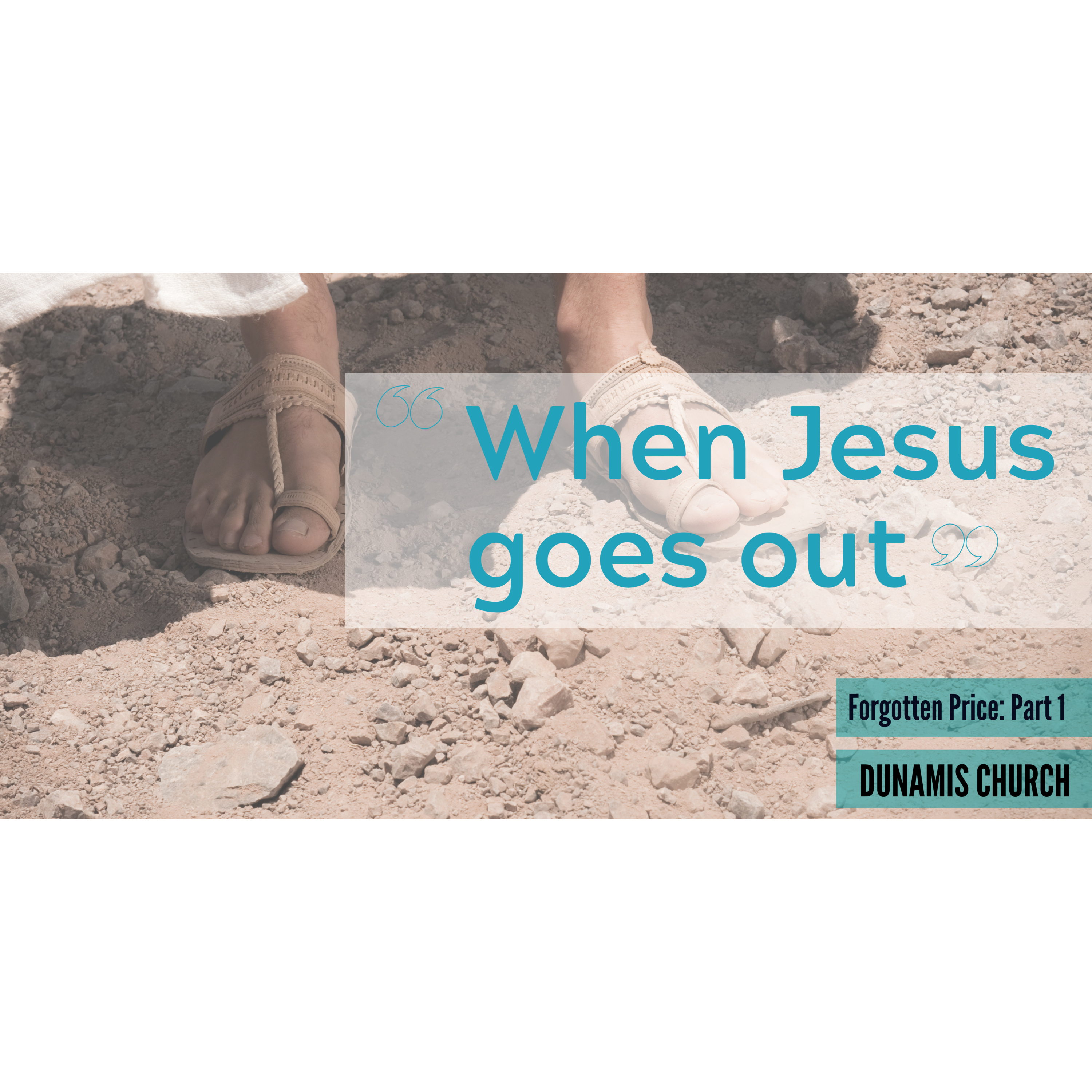 Peter Hartley - 15/01/23 - “When Jesus goes out - Forgotten Price (Part 1)” episode artwork