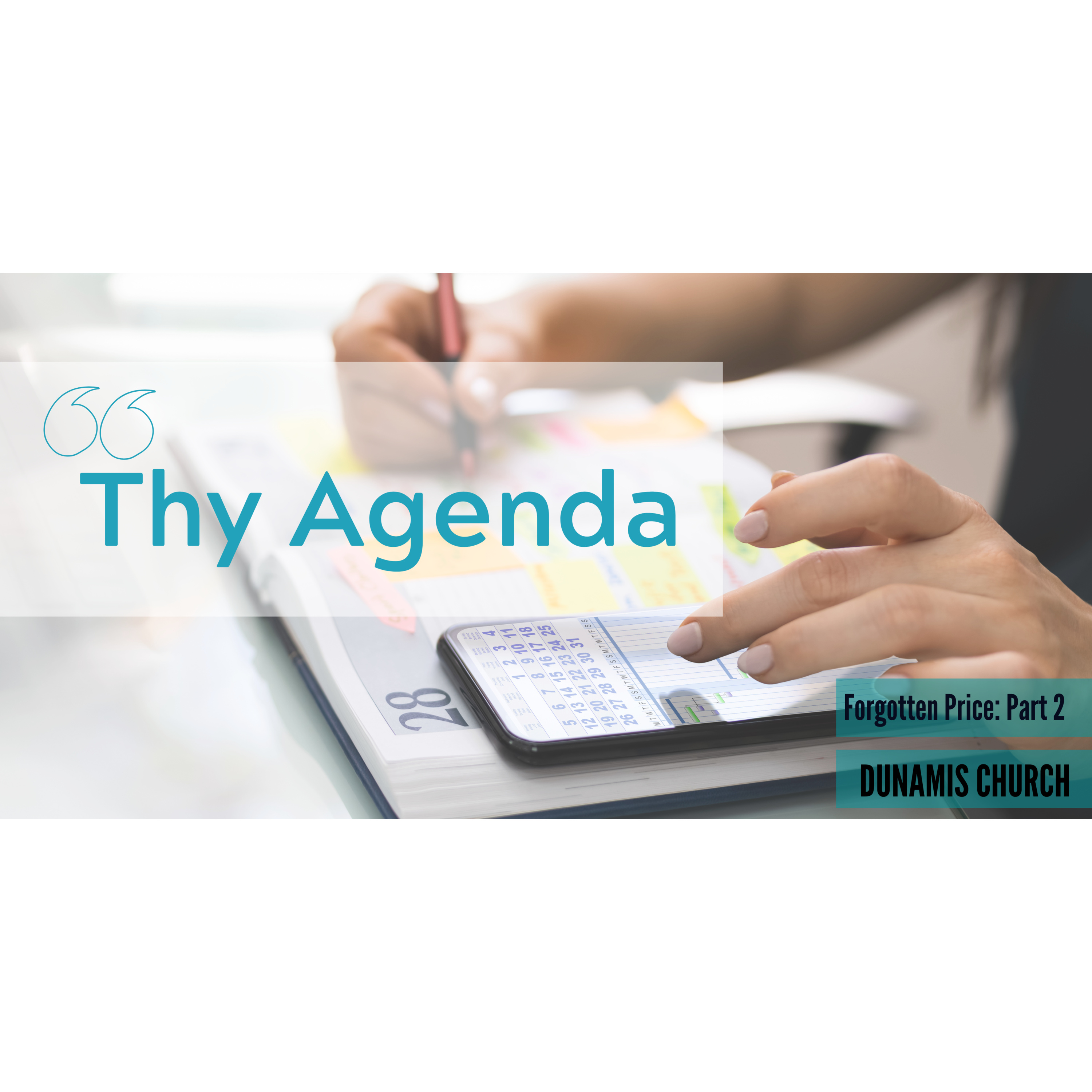 Peter Hartley - 22/01/23 - “Thy Agenda - Forgotten Price (Part 2)” episode artwork