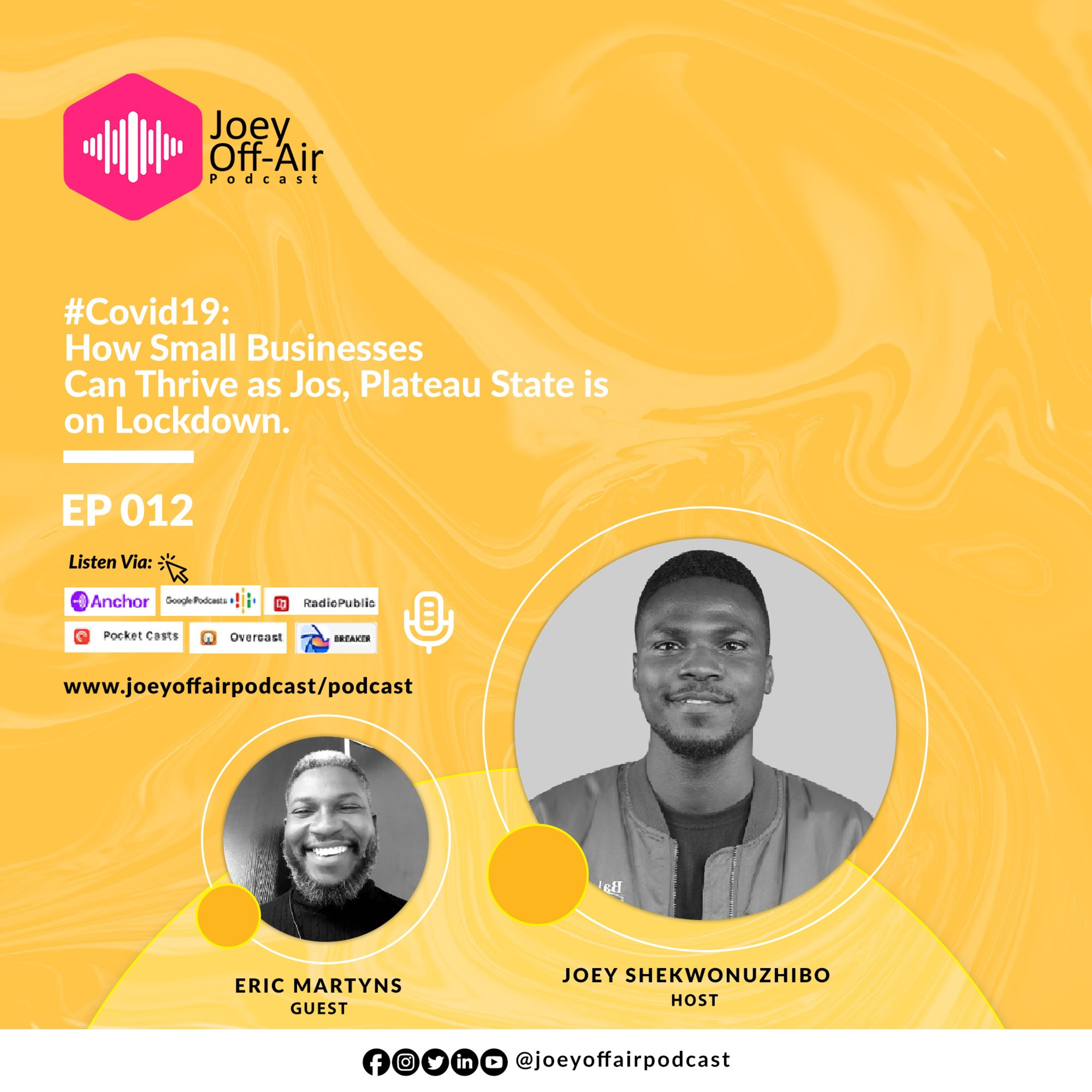 How Small Businesses Can Thrive as Jos, Plateau State is on Lock down  episode artwork