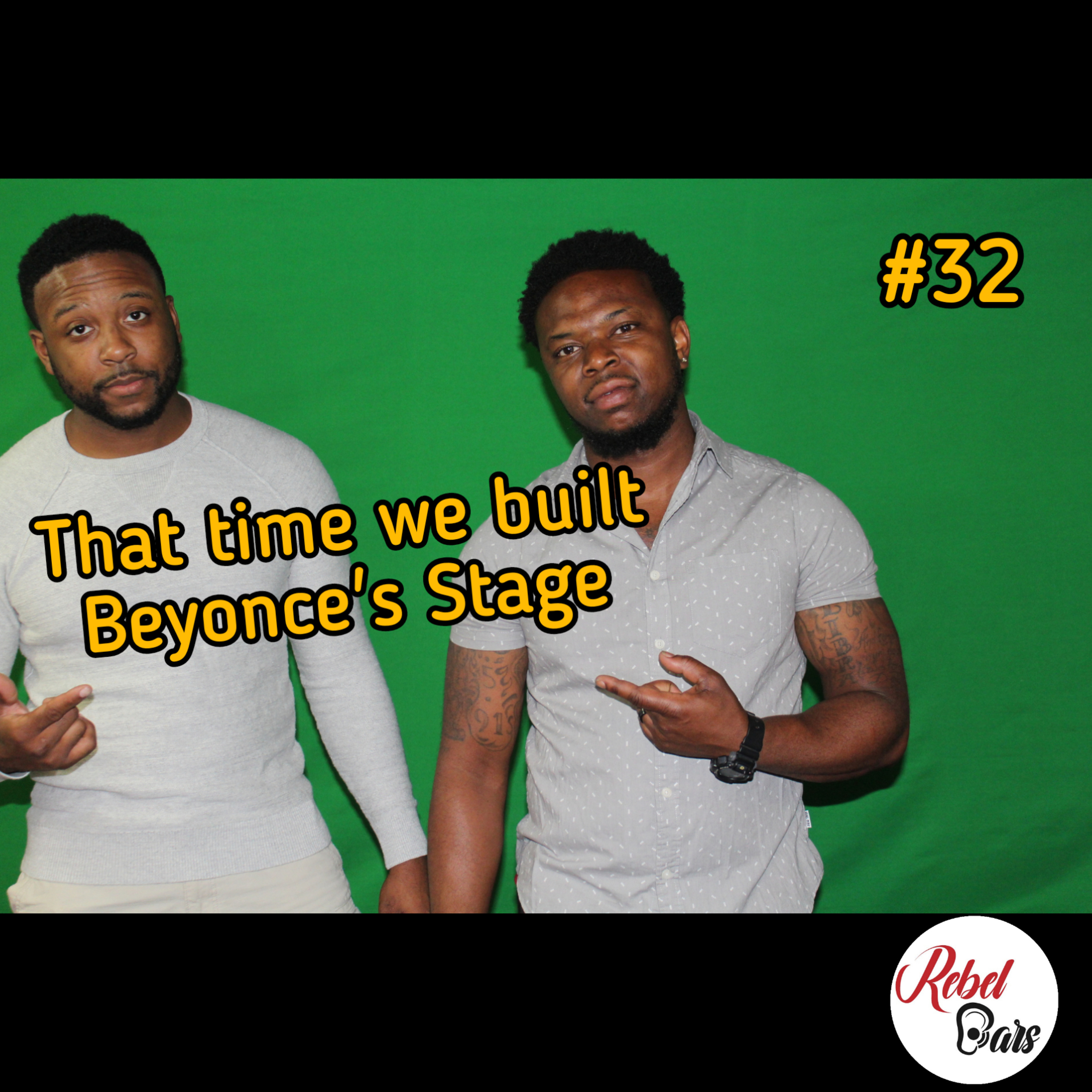 #32 That time we built Beyonce's Stage episode artwork