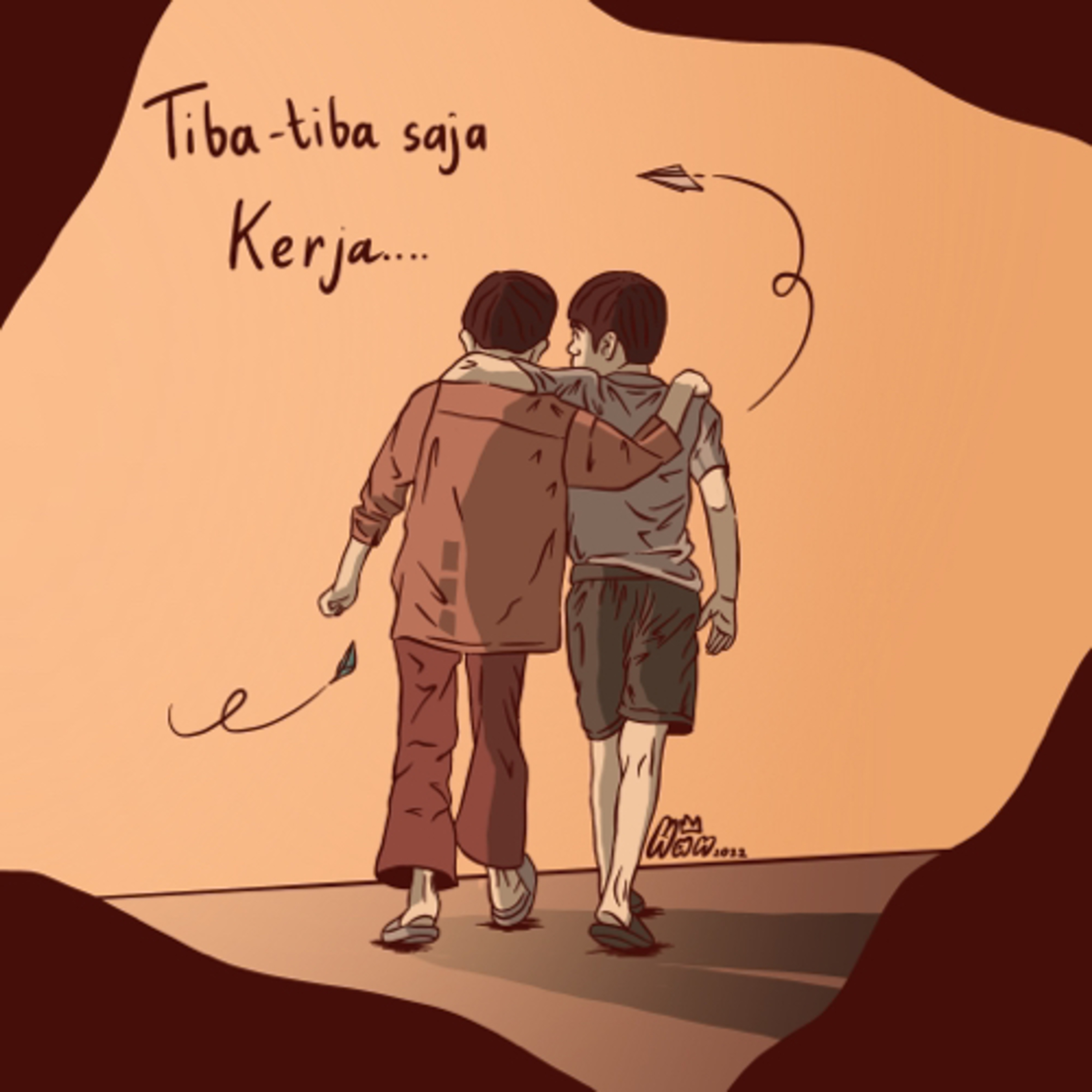 mana tahu kerja episode artwork